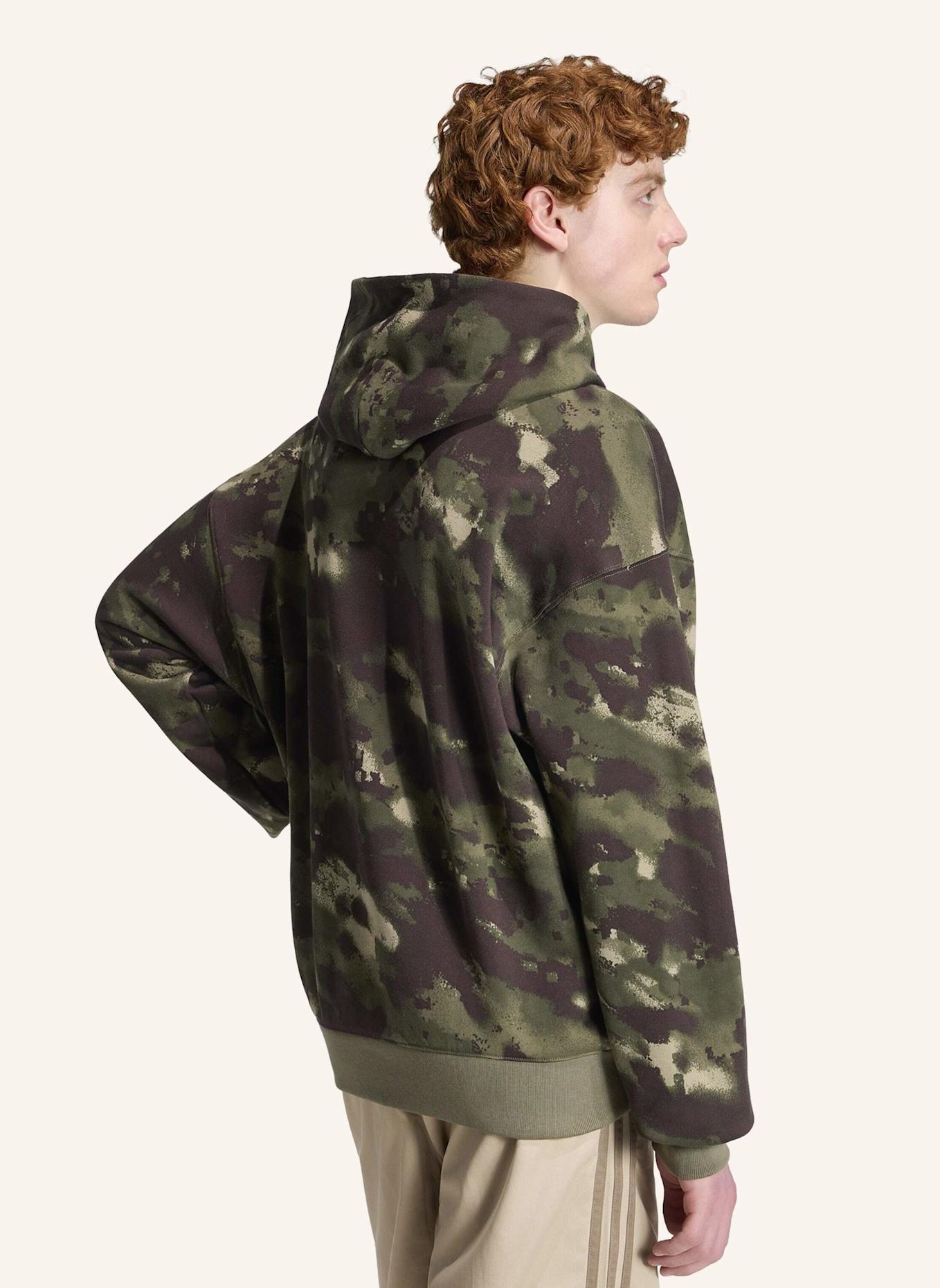 adidas Originals CAMO HOODIE: GRÜN