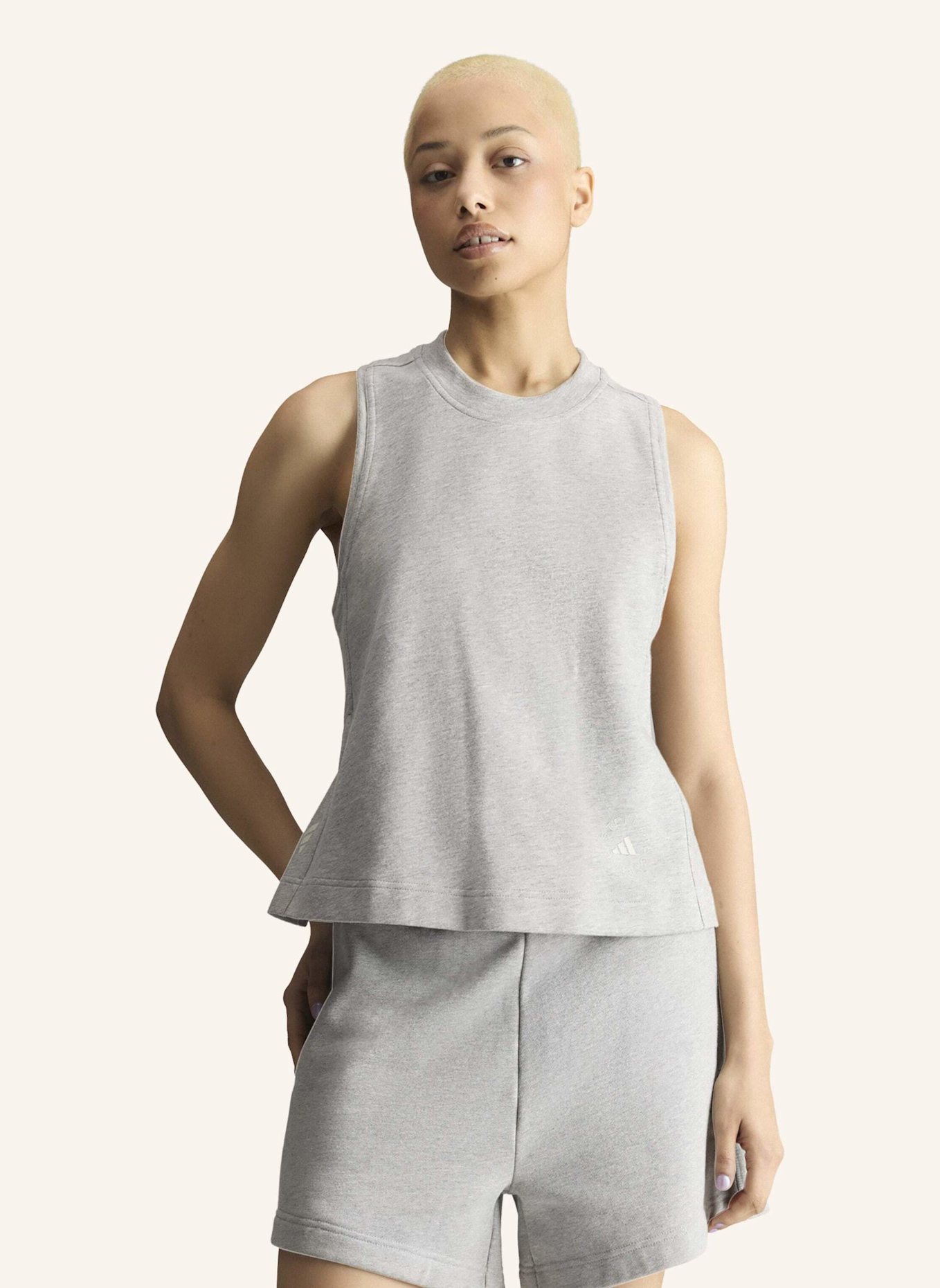 adidas by Stella McCartney Top ADIDAS BY STELLA MCCARTNEY: GRAU
