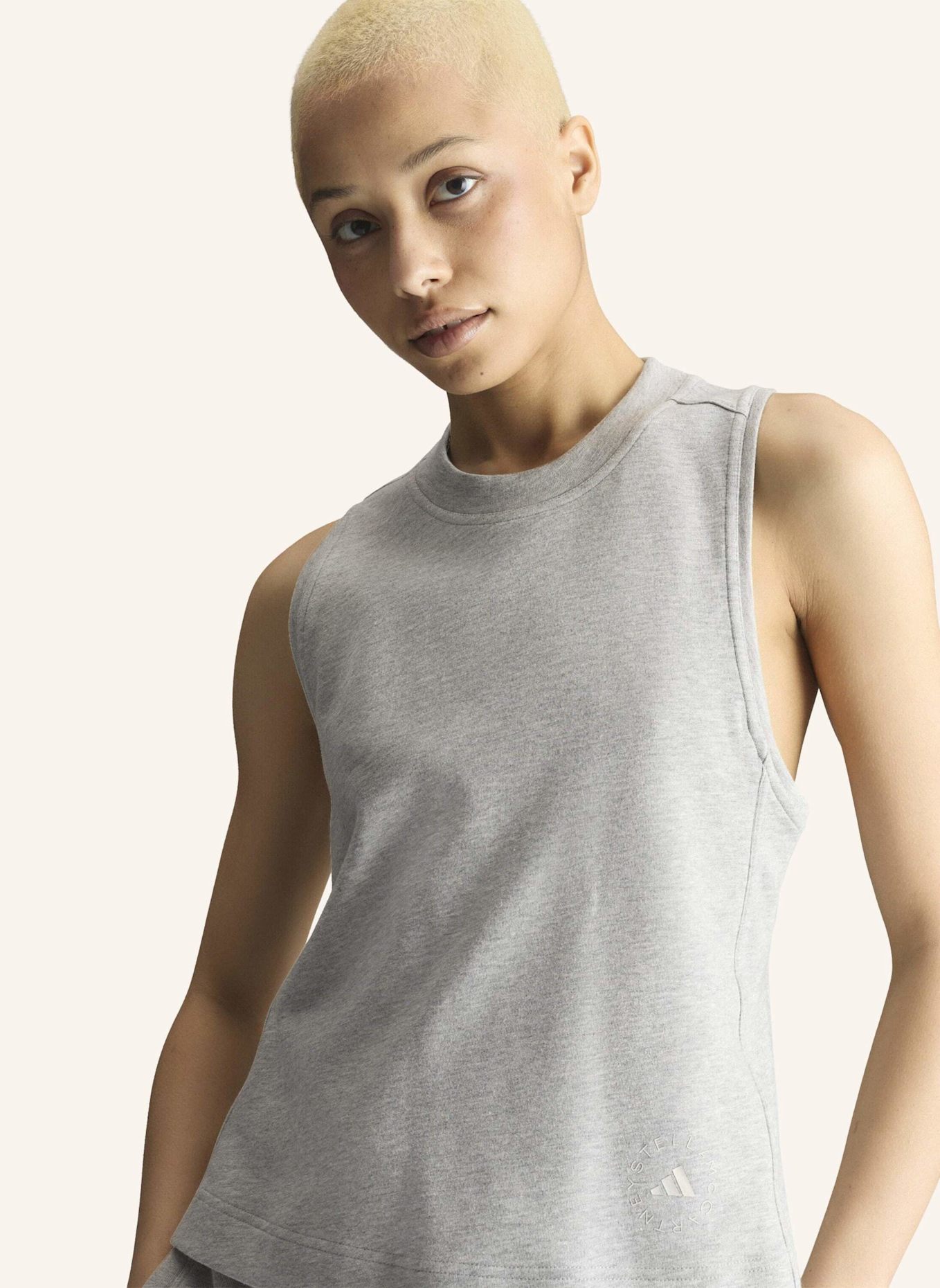 adidas by Stella McCartney Top ADIDAS BY STELLA MCCARTNEY: GRAU