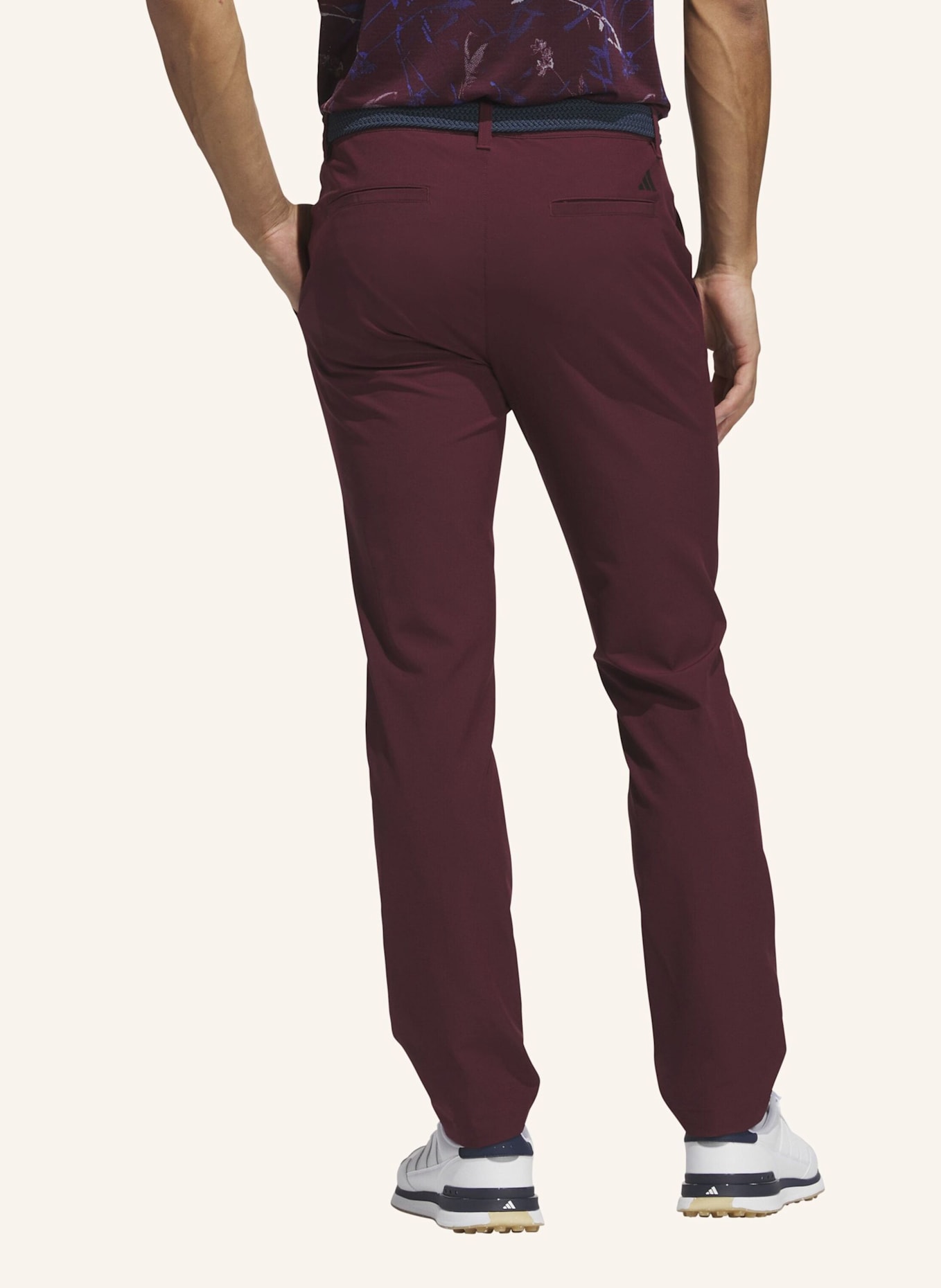 adidas ULTIMATE365 TAPERED GOLFHOSE: ROT