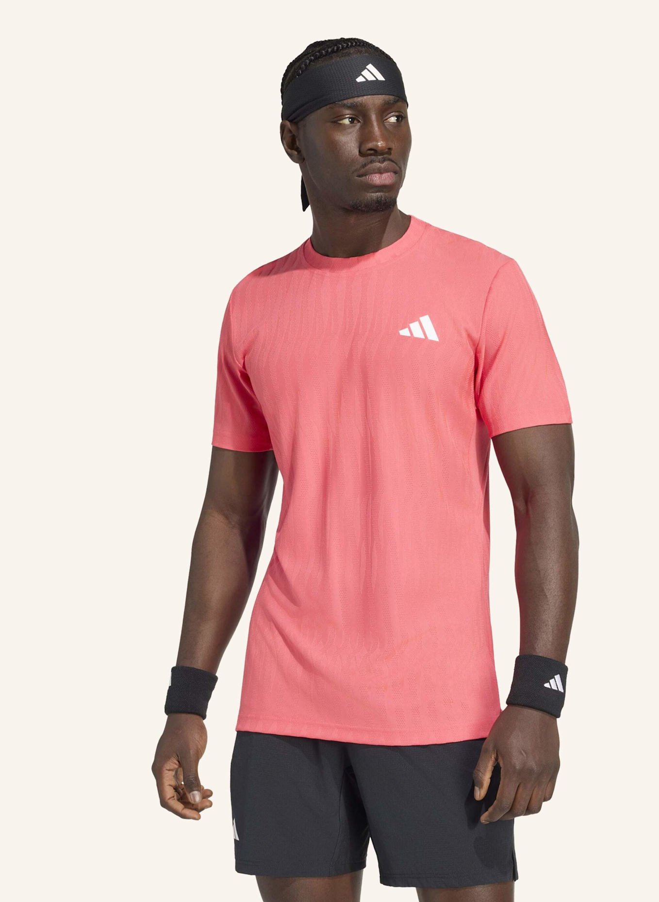 adidas TENNIS CLIMACOOL+ AIRCHILL FREELIFT T-SHIRT: PINK