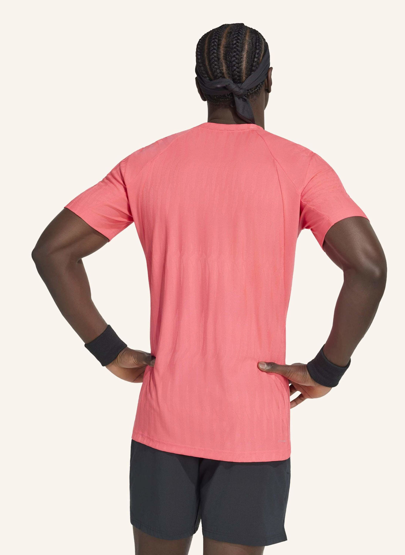 adidas TENNIS CLIMACOOL+ AIRCHILL FREELIFT T-SHIRT: PINK