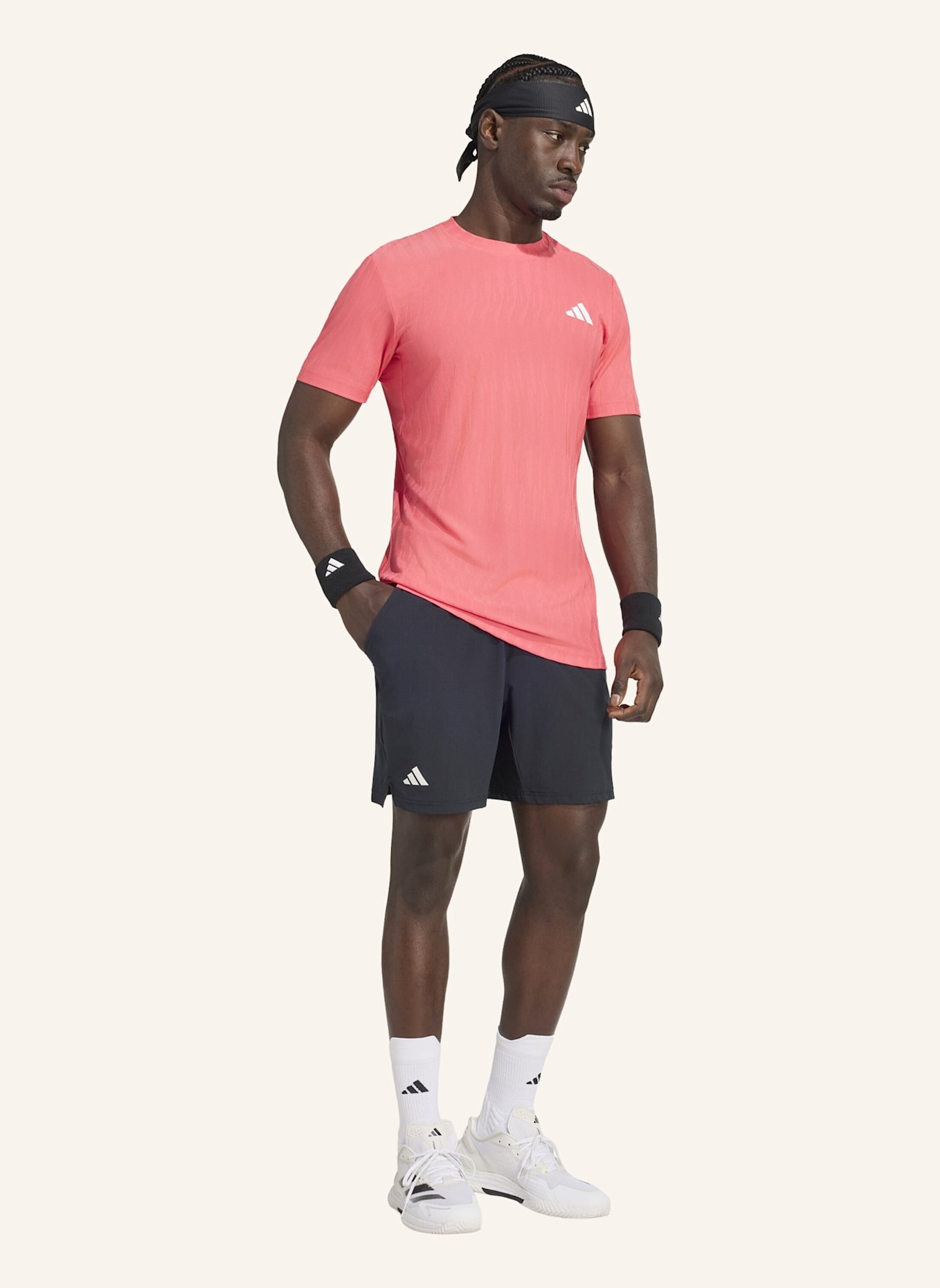 adidas TENNIS CLIMACOOL+ AIRCHILL FREELIFT T-SHIRT: PINK