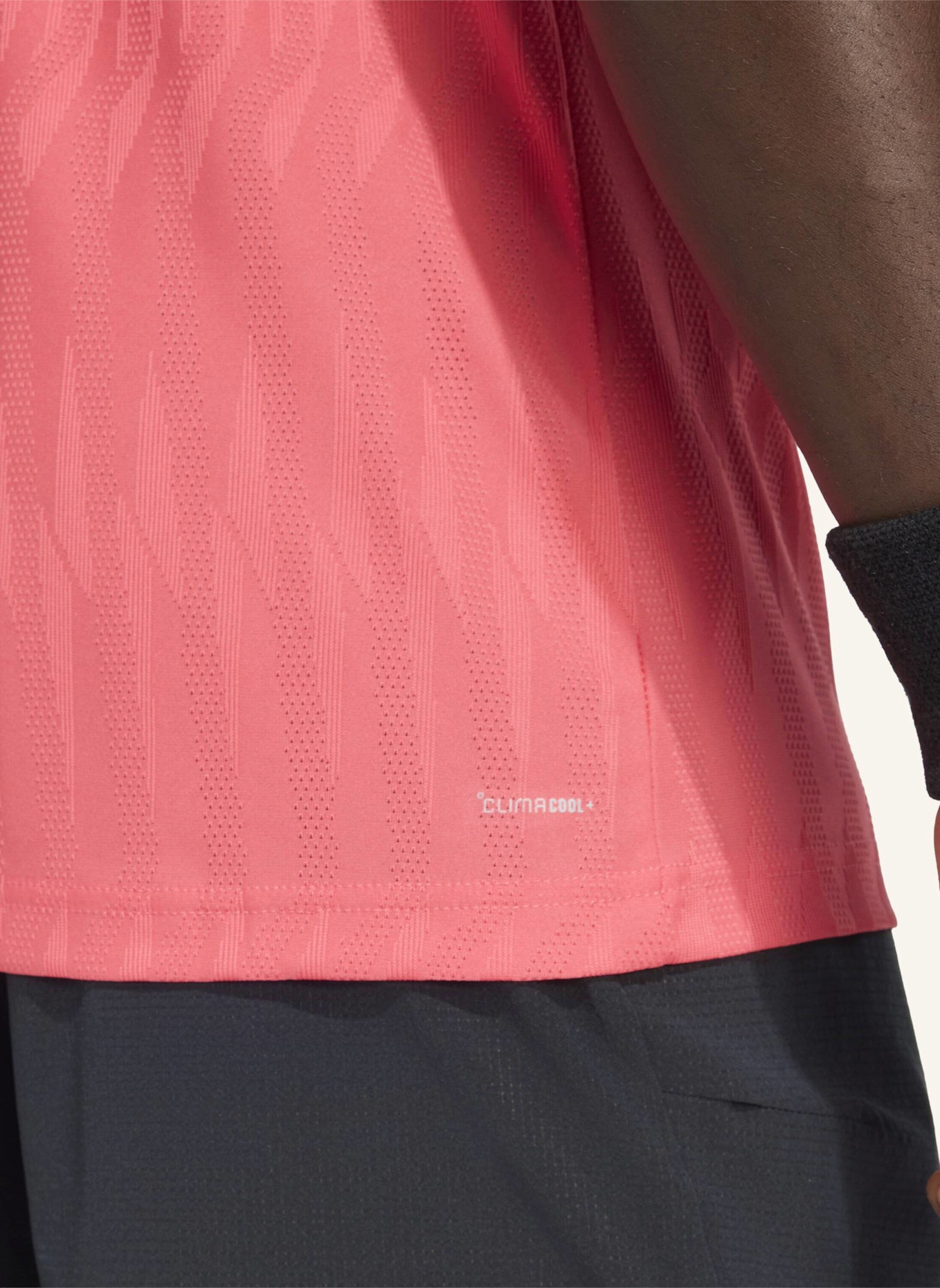 adidas TENNIS CLIMACOOL+ AIRCHILL FREELIFT T-SHIRT: PINK