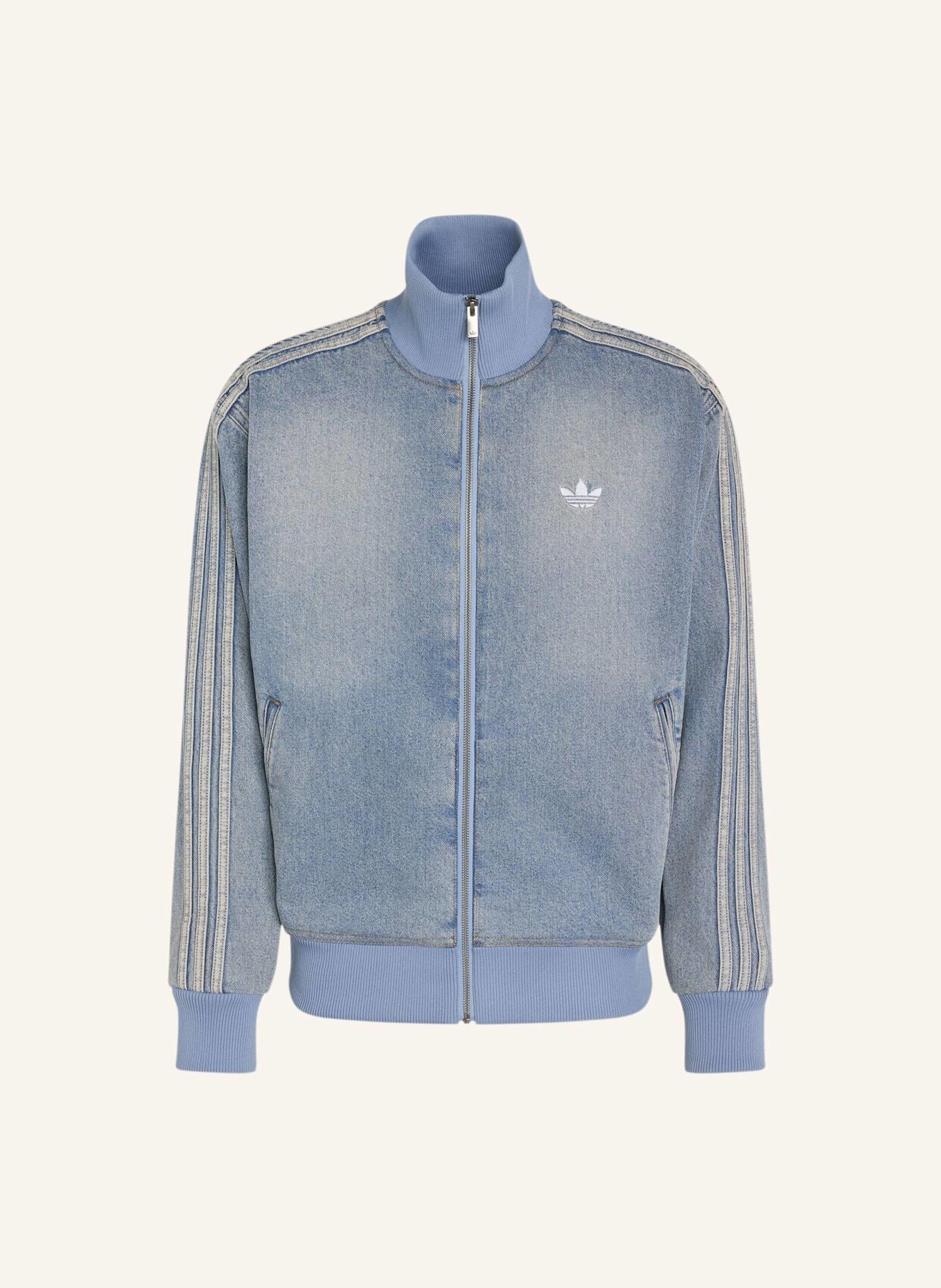 adidas Originals FIREBIRD ADICOLOR DENIM TRACK TOP: BLAU