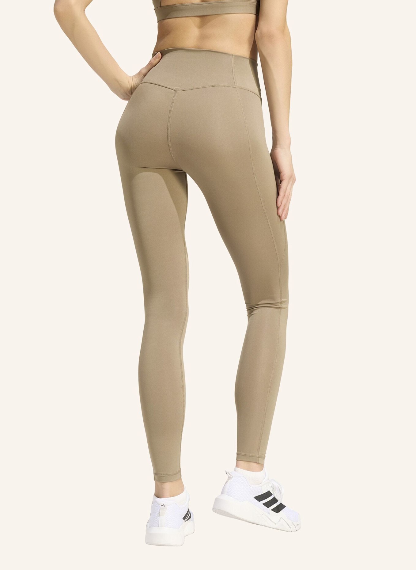 adidas Tights OPTIME ESSENTIALS: KHAKI
