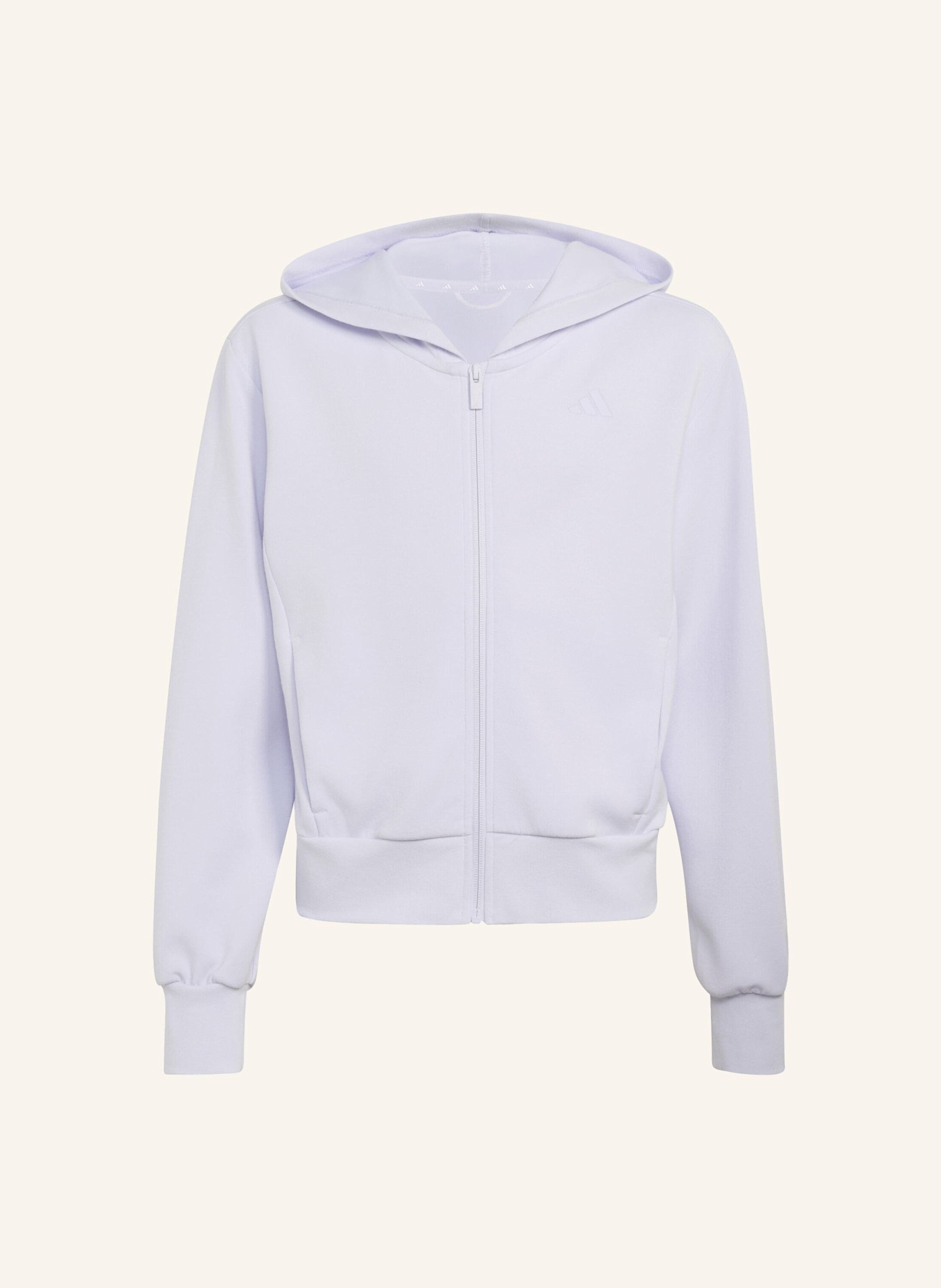 adidas ADIDAS KAPUZENJACKE, DURCHGEHENDER REISSVERSCHLUSS: LILA