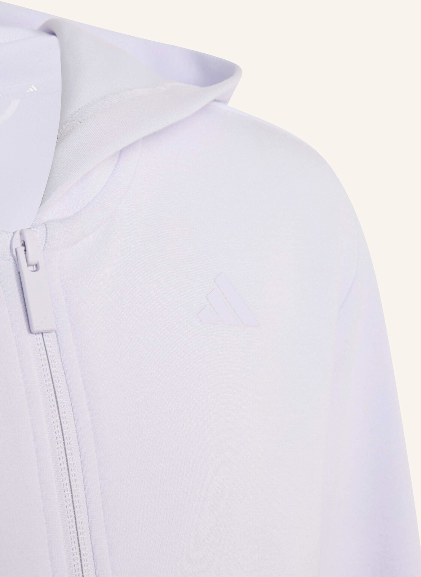 adidas ADIDAS KAPUZENJACKE, DURCHGEHENDER REISSVERSCHLUSS: LILA