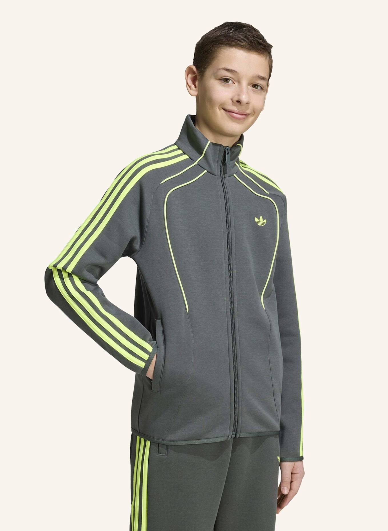 adidas Originals SPACER TRAININGSJACKE: SCHWARZ