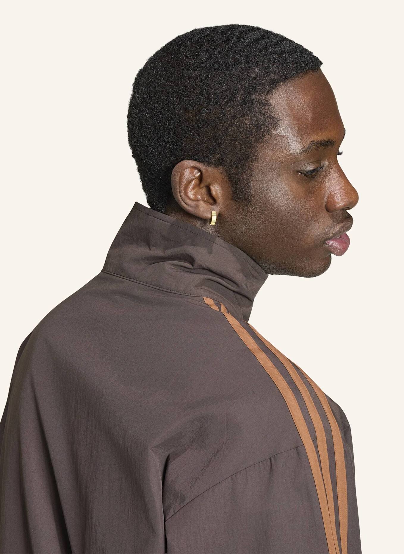 adidas Originals FIREBIRD WOVEN TRACK TOP: BRAUN
