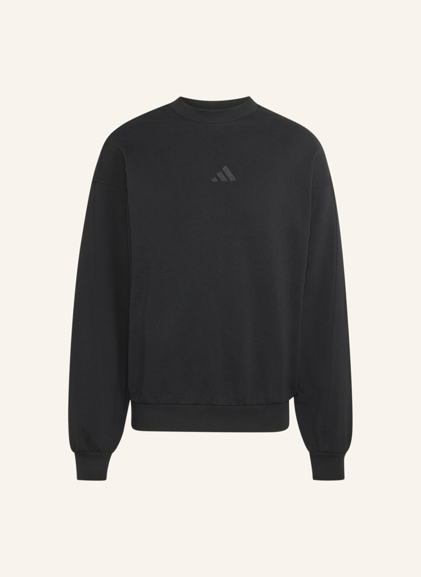 adidas ADIDAS KIT SWEATSHIRT, KLEINES LOGO: SCHWARZ