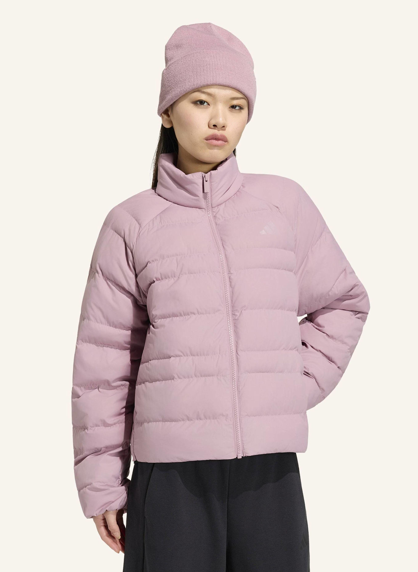 adidas ESSENTIALS PACKABLE ISOLATIONSJACKE: LILA
