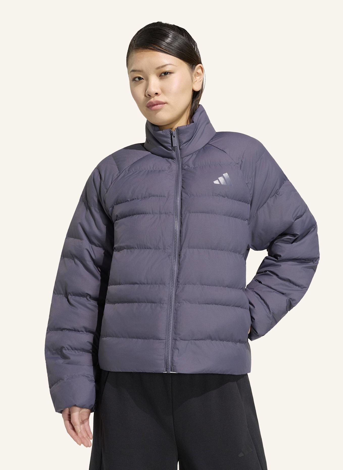 adidas ESSENTIALS PACKABLE ISOLATIONSJACKE: LILA