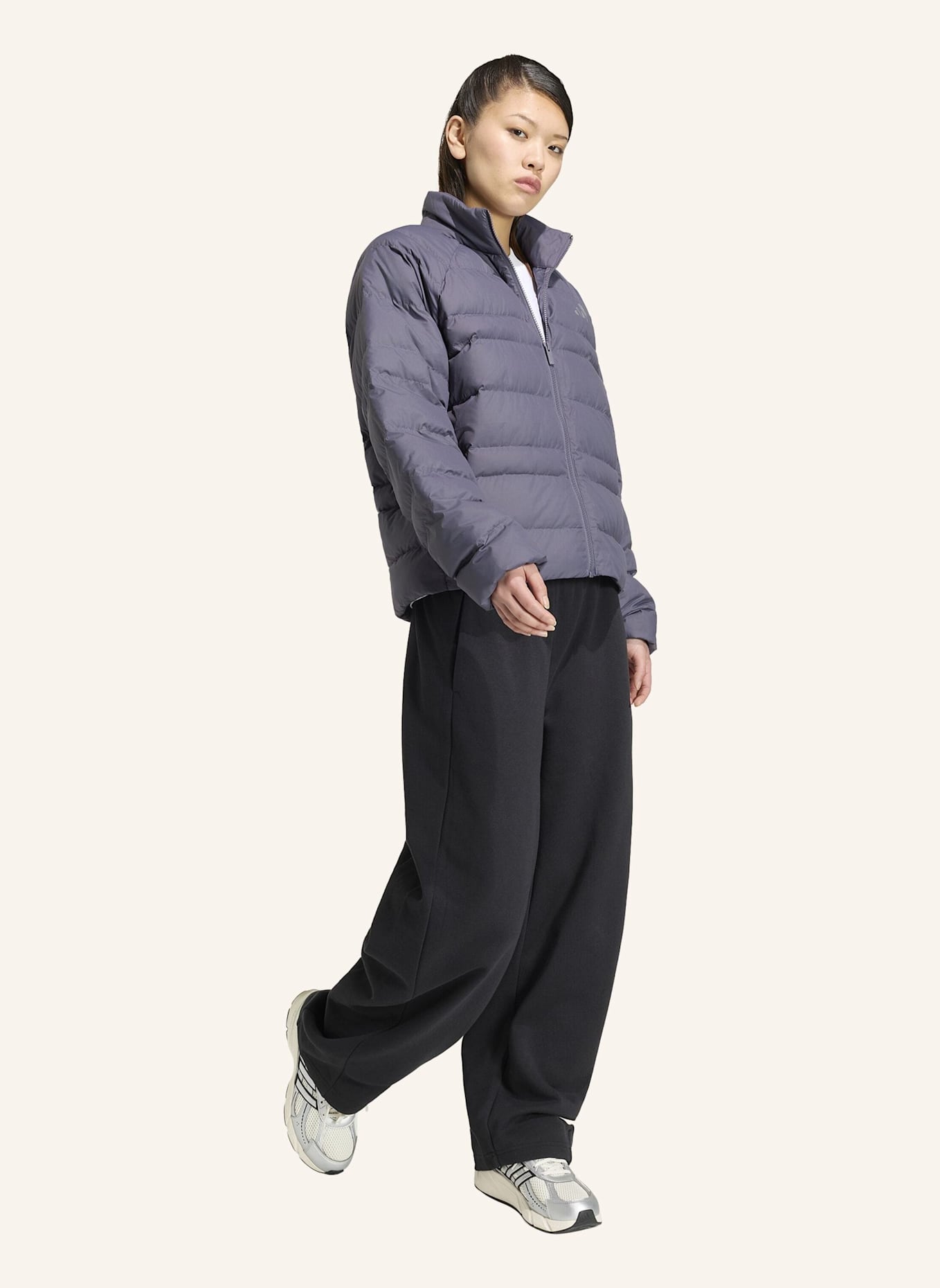 adidas ESSENTIALS PACKABLE ISOLATIONSJACKE: LILA