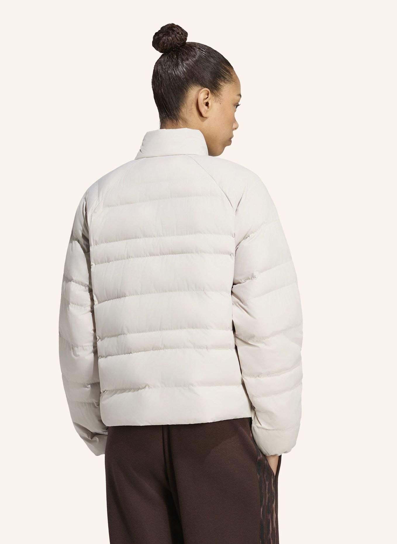 adidas ESSENTIALS PACKABLE ISOLATIONSJACKE: BEIGE