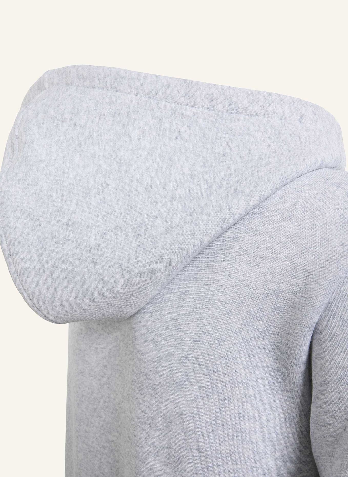 adidas Sweatjacke ESSENTIALS FULL ZIP: GRAU/ BLAU