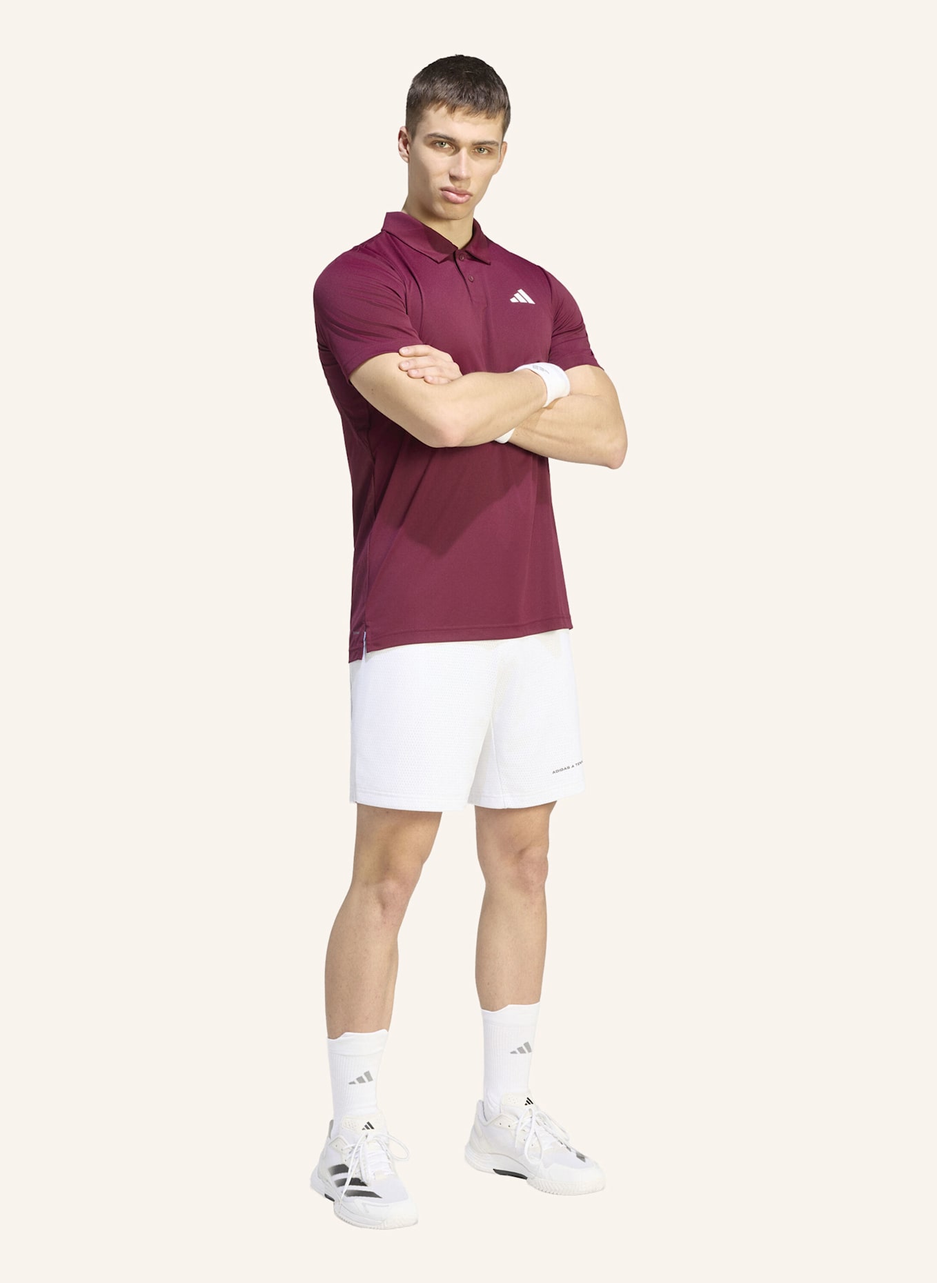 adidas Funktions-Poloshirt CLUB: ROT