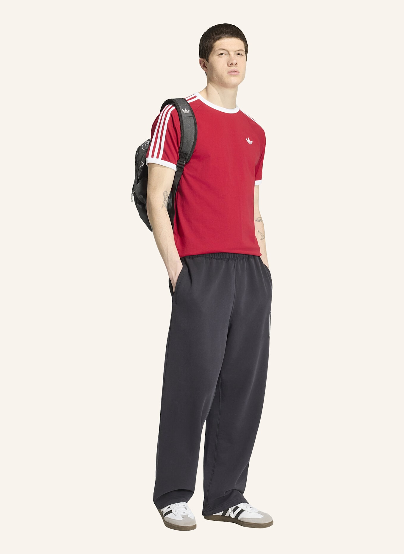 adidas Originals T-SHIRT, 3-STREIFEN: WEISS