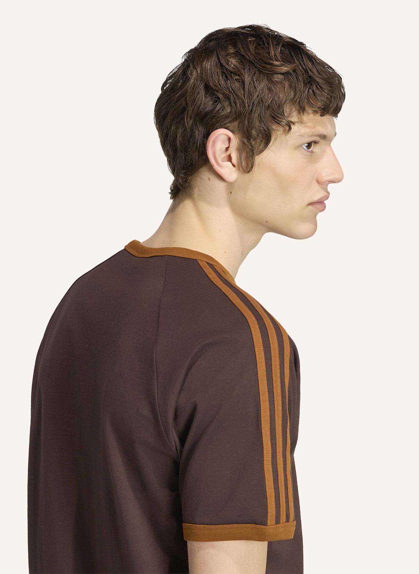 adidas Originals T-SHIRT, 3-STREIFEN: BRAUN