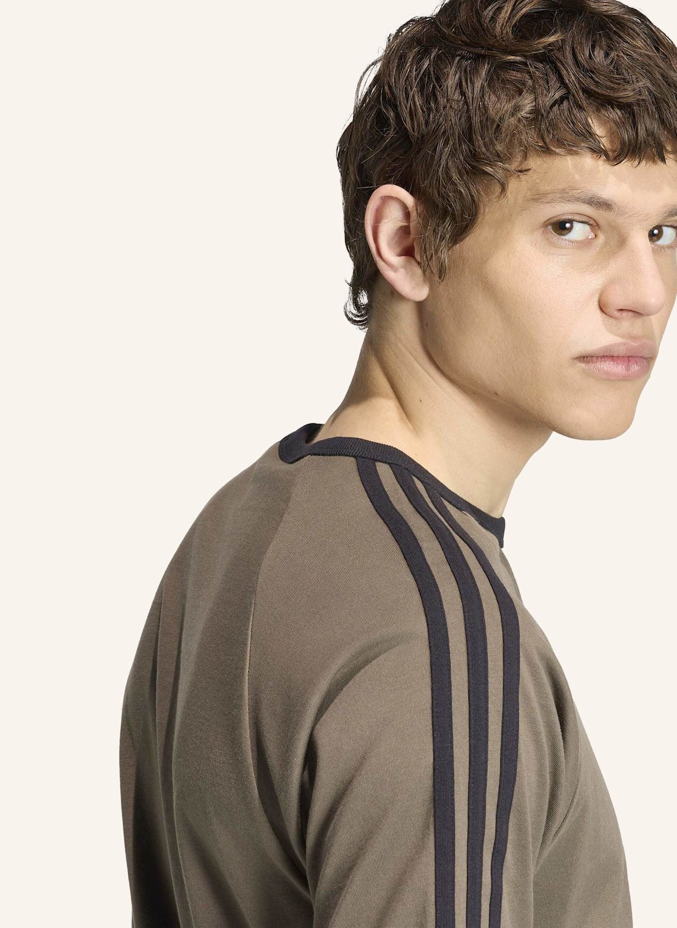 adidas Originals T-SHIRT, 3-STREIFEN: SCHWARZ