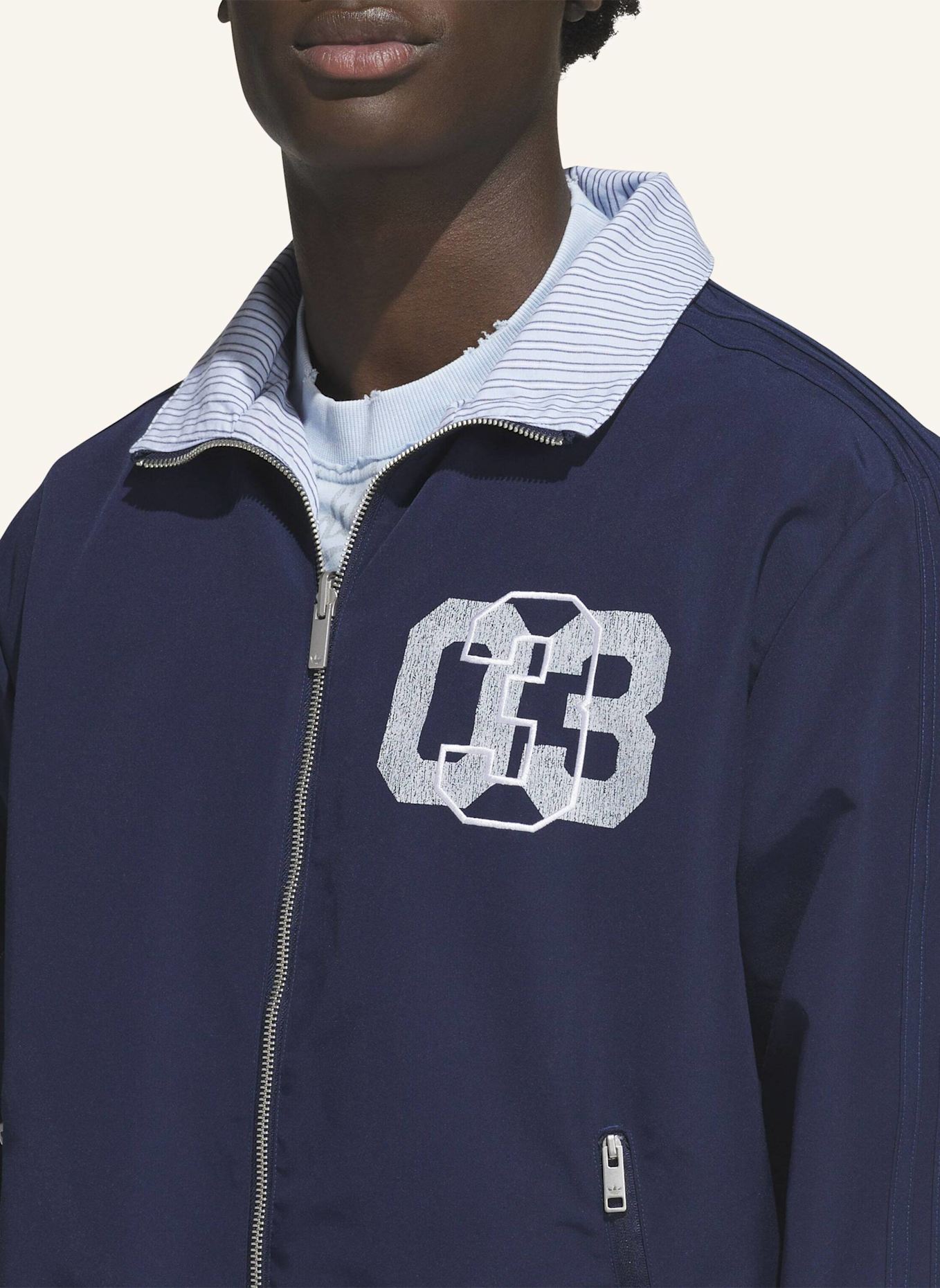 adidas Originals FIREBIRD COACH JACKE: BLAU