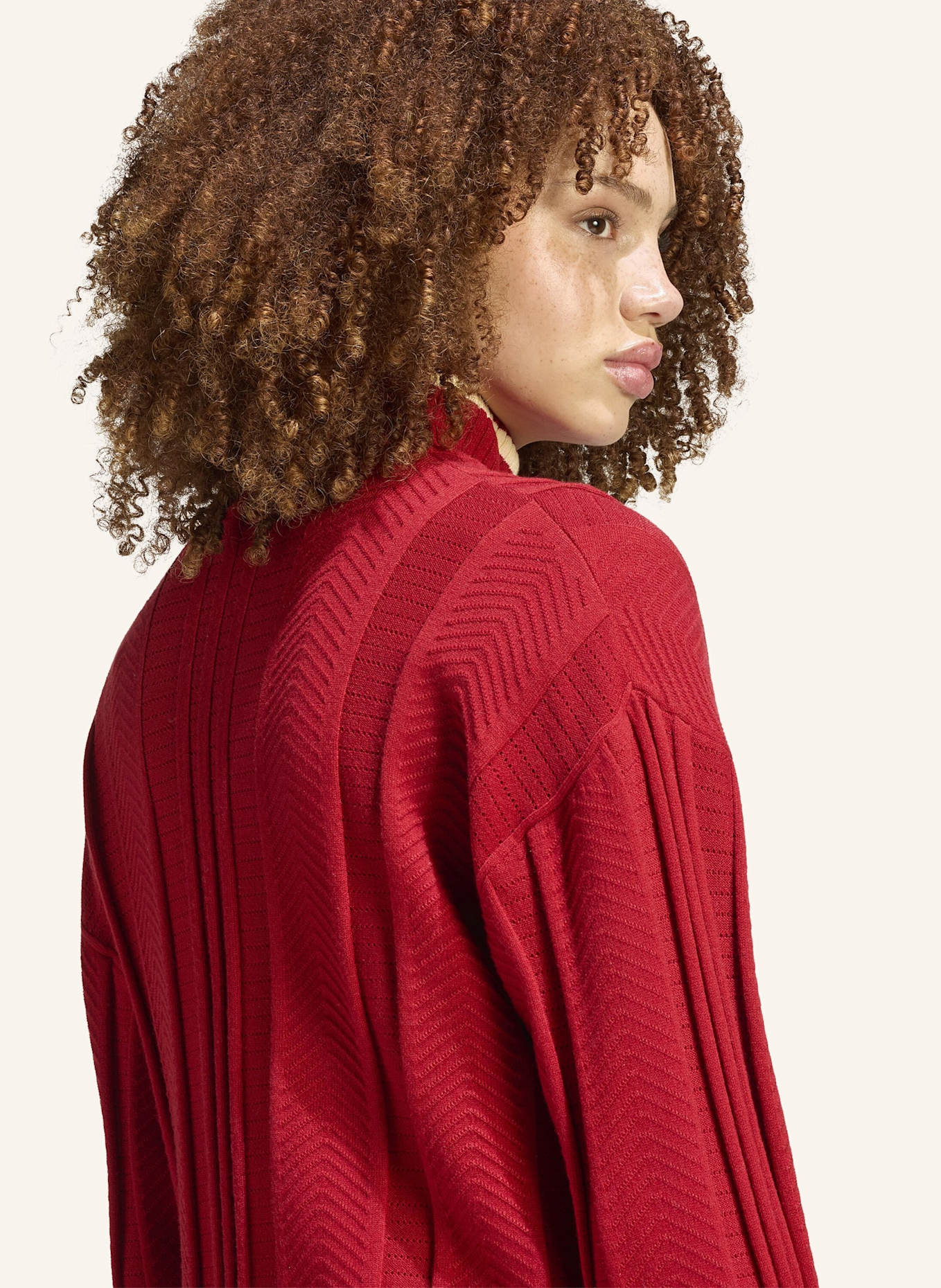 adidas Originals FIREBIRD ORIGINALS JACKE, ZOPFMUSTER: ROT