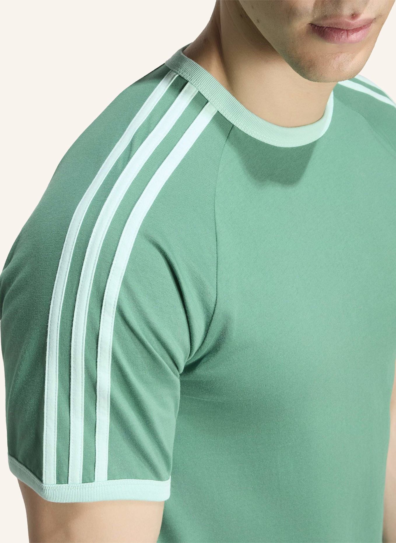 adidas Originals T-SHIRT, 3-STREIFEN: MINT