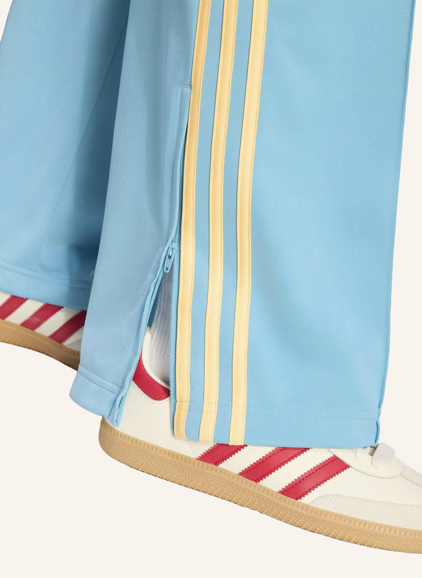 adidas Originals Track Pants FB LOOSE: BLAU/ ORANGE