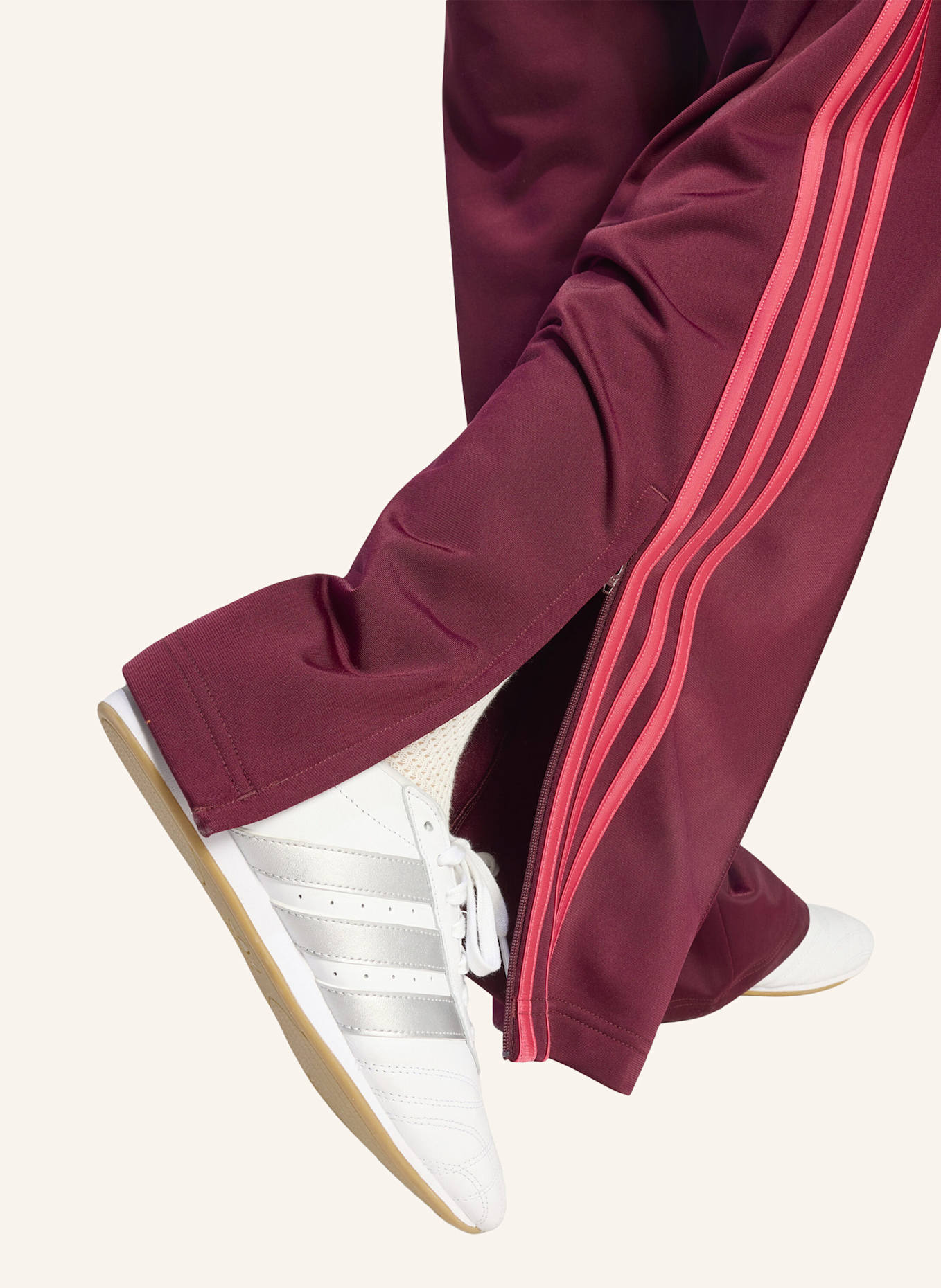 adidas Originals Track Pants FB LOOSE: ROT/ ROSA