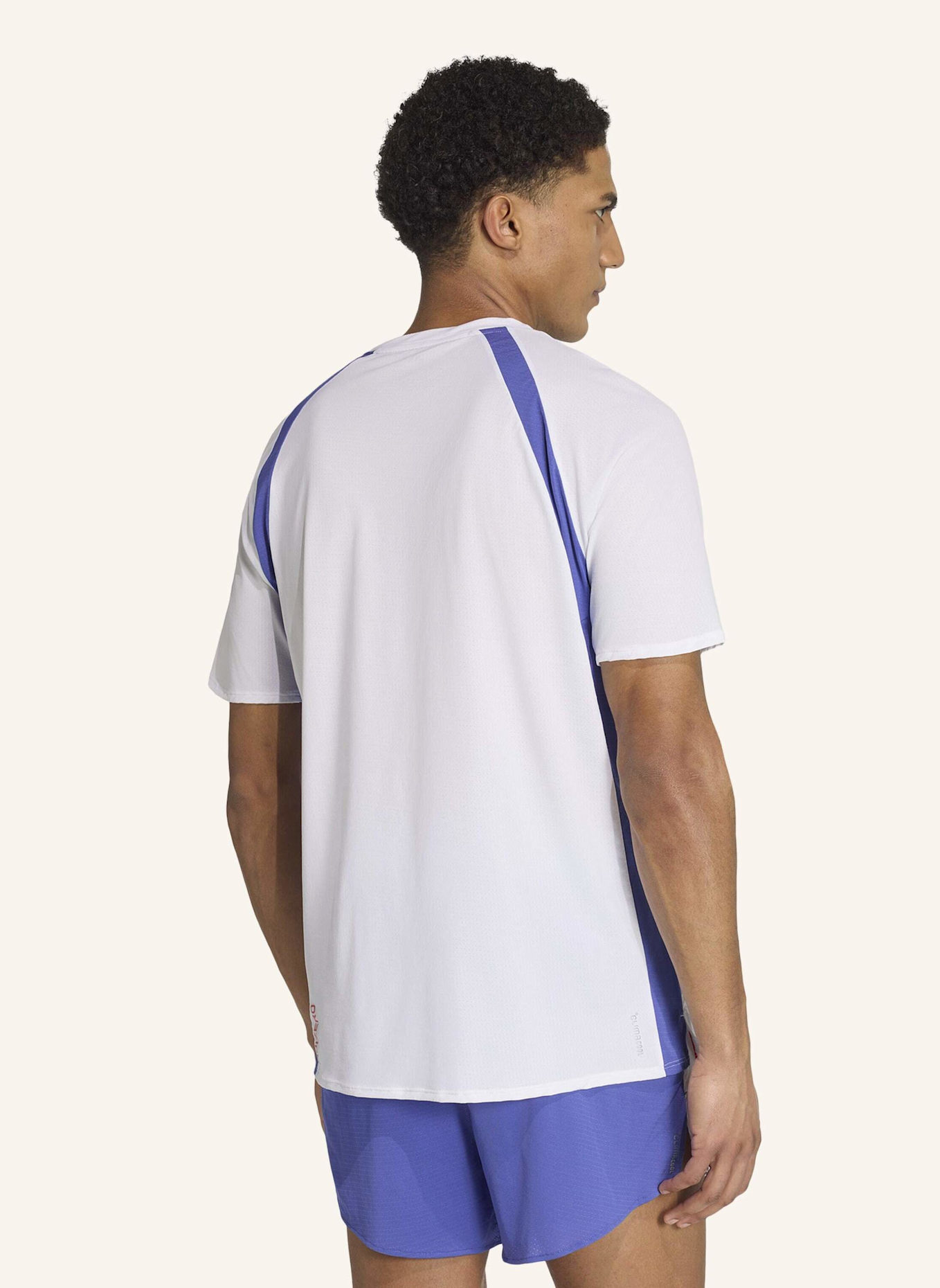 adidas ADIZERO ARCHIVE LAUFSHIRT: WEISS
