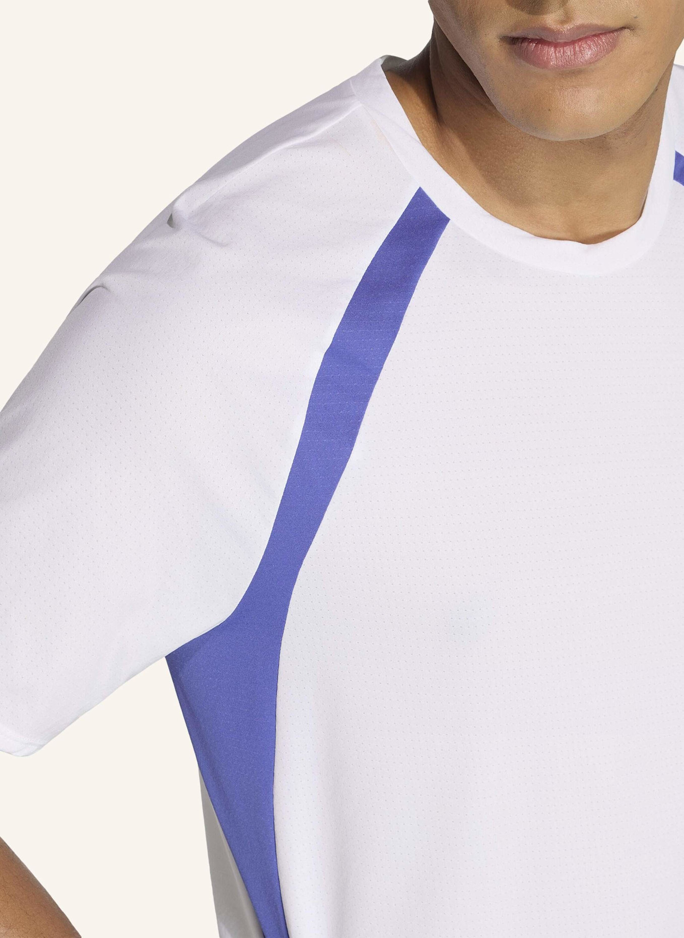 adidas ADIZERO ARCHIVE LAUFSHIRT: WEISS