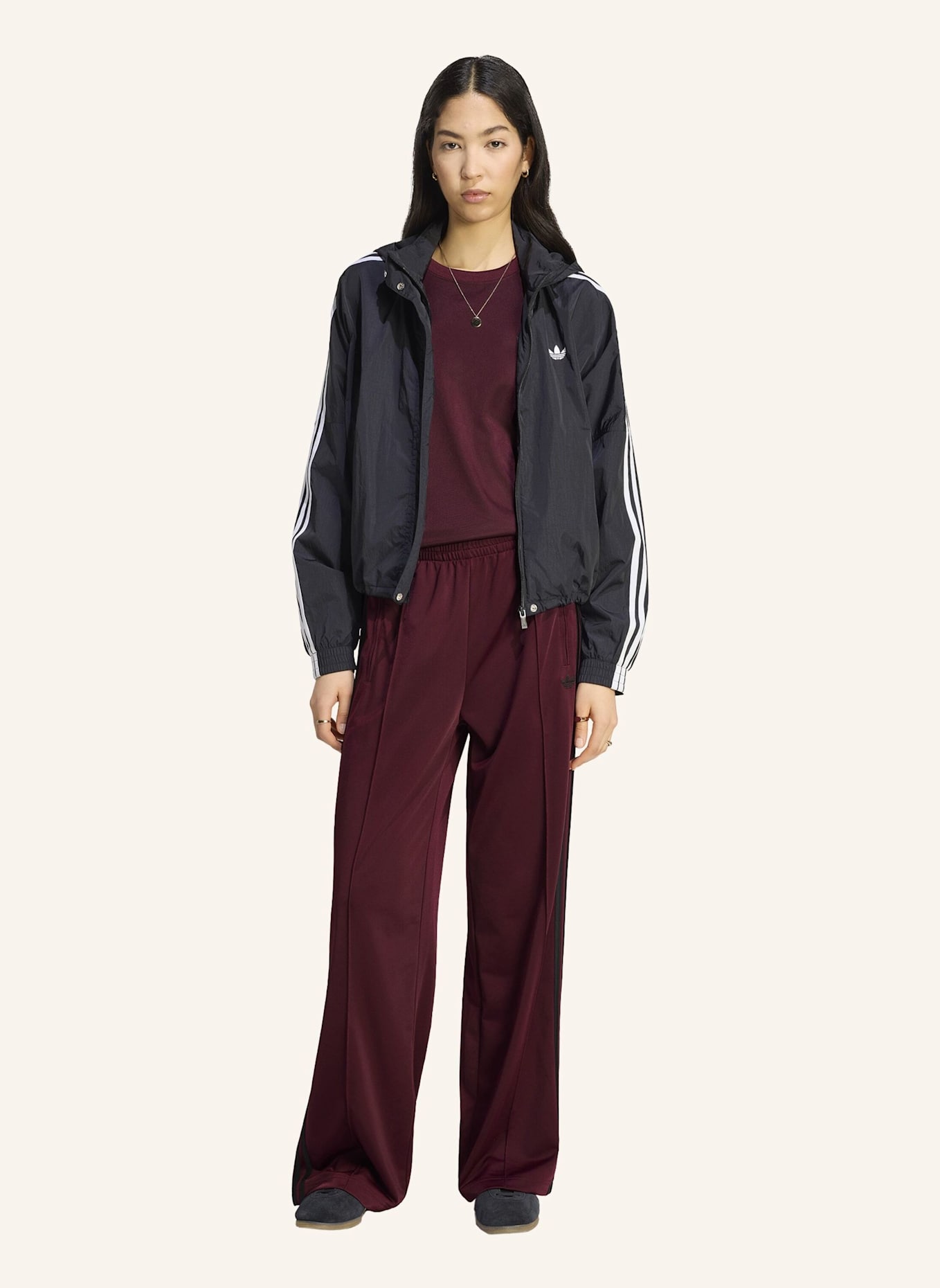 adidas Originals Track Pants FB LOOSE: SCHWARZ