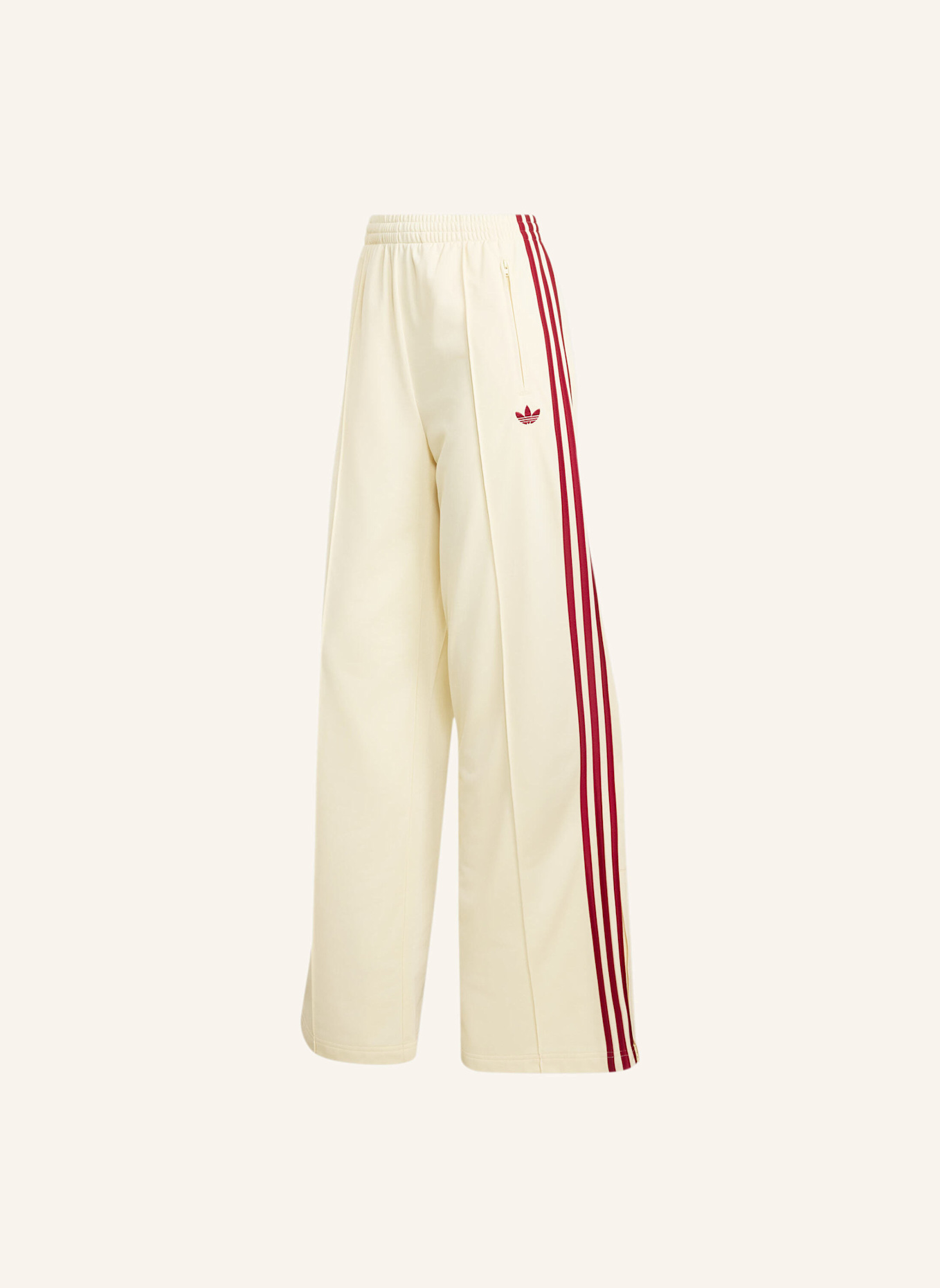adidas Originals Track Pants FB LOOSE: CREME/ ROT