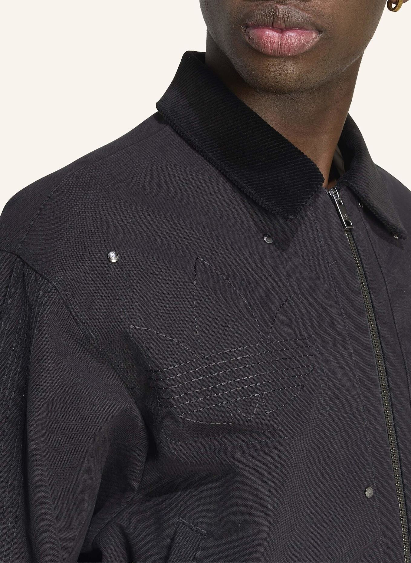 adidas Originals Overjacket ESSENTIALS: SCHWARZ
