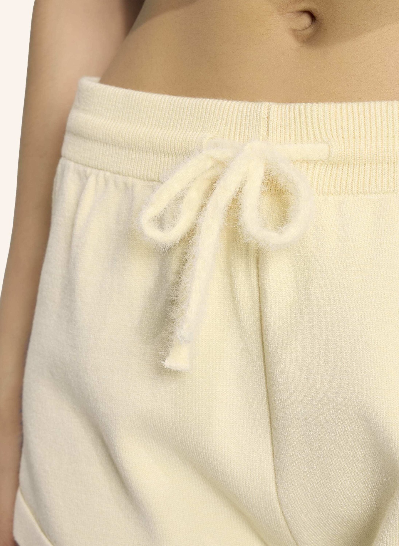 adidas Originals STRICKSHORTS: CREME/ BLAU