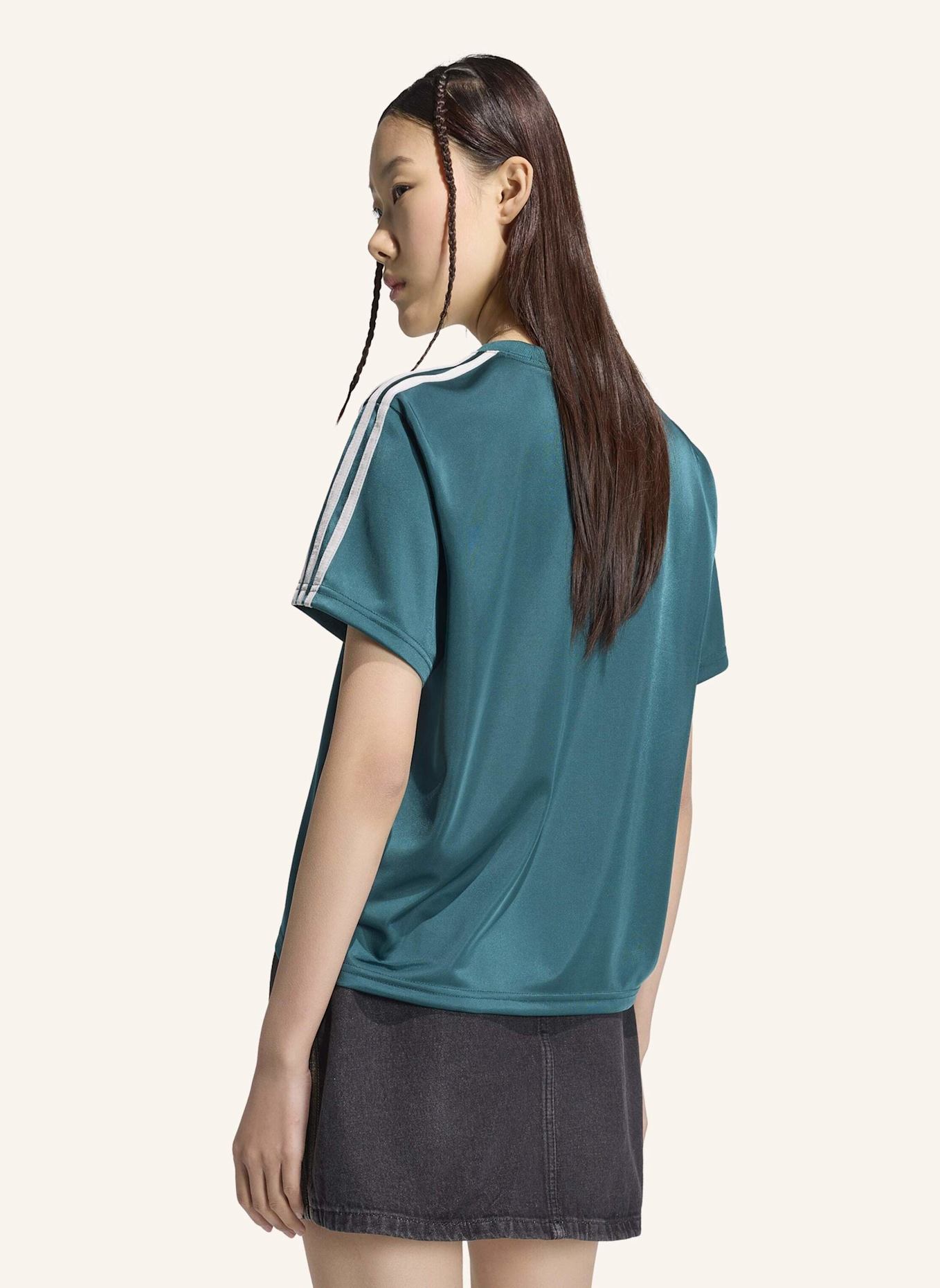 adidas Originals FIREBIRD T-SHIRT: GRÜN/ GRAU