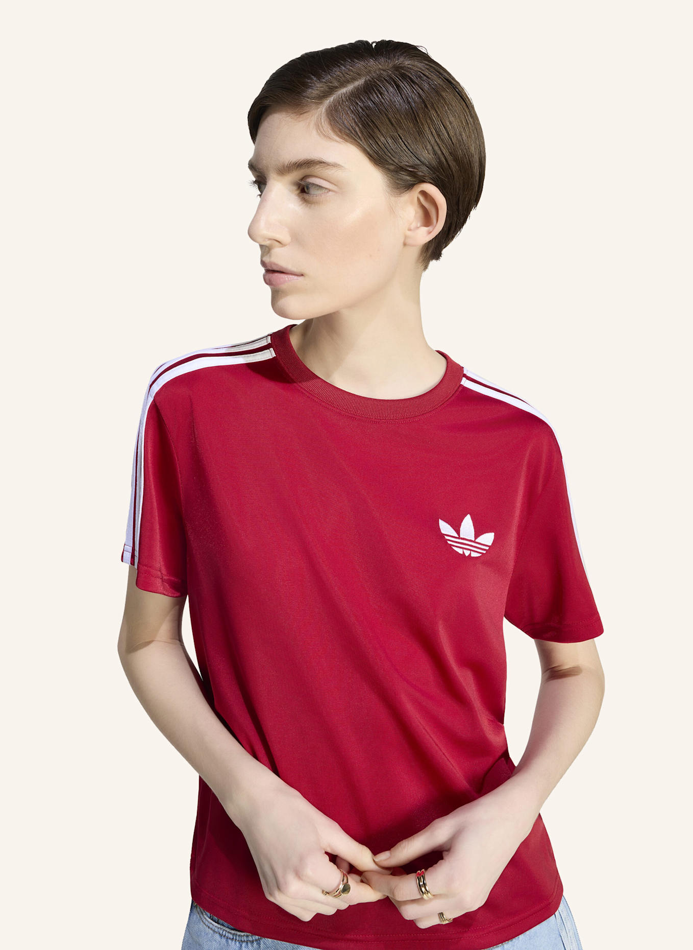 adidas Originals FIREBIRD T-SHIRT: WEISS