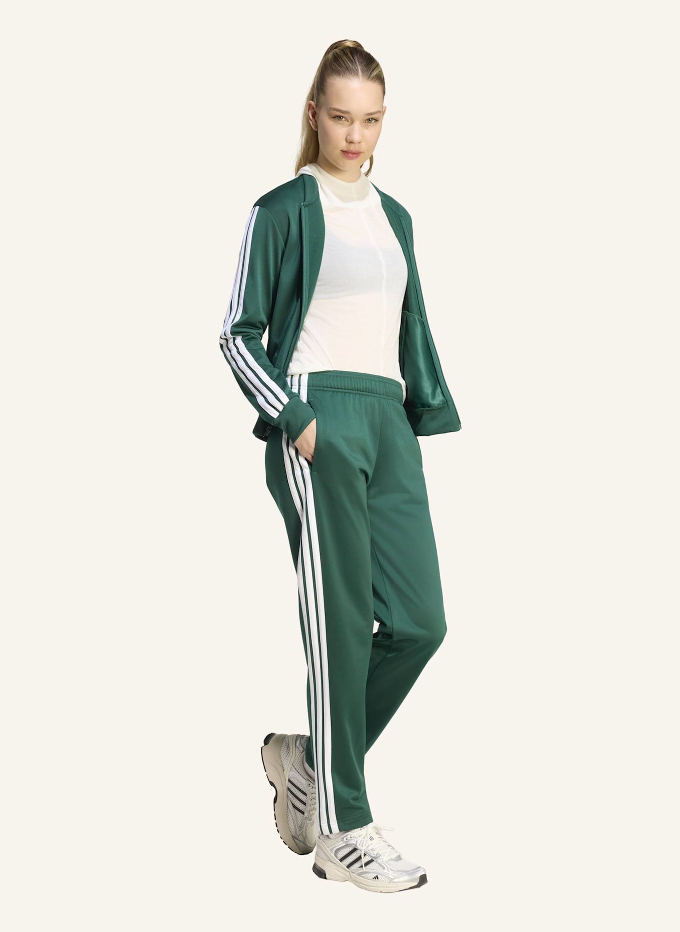 adidas Trainingsanzug DAYREADY: GRÜN
