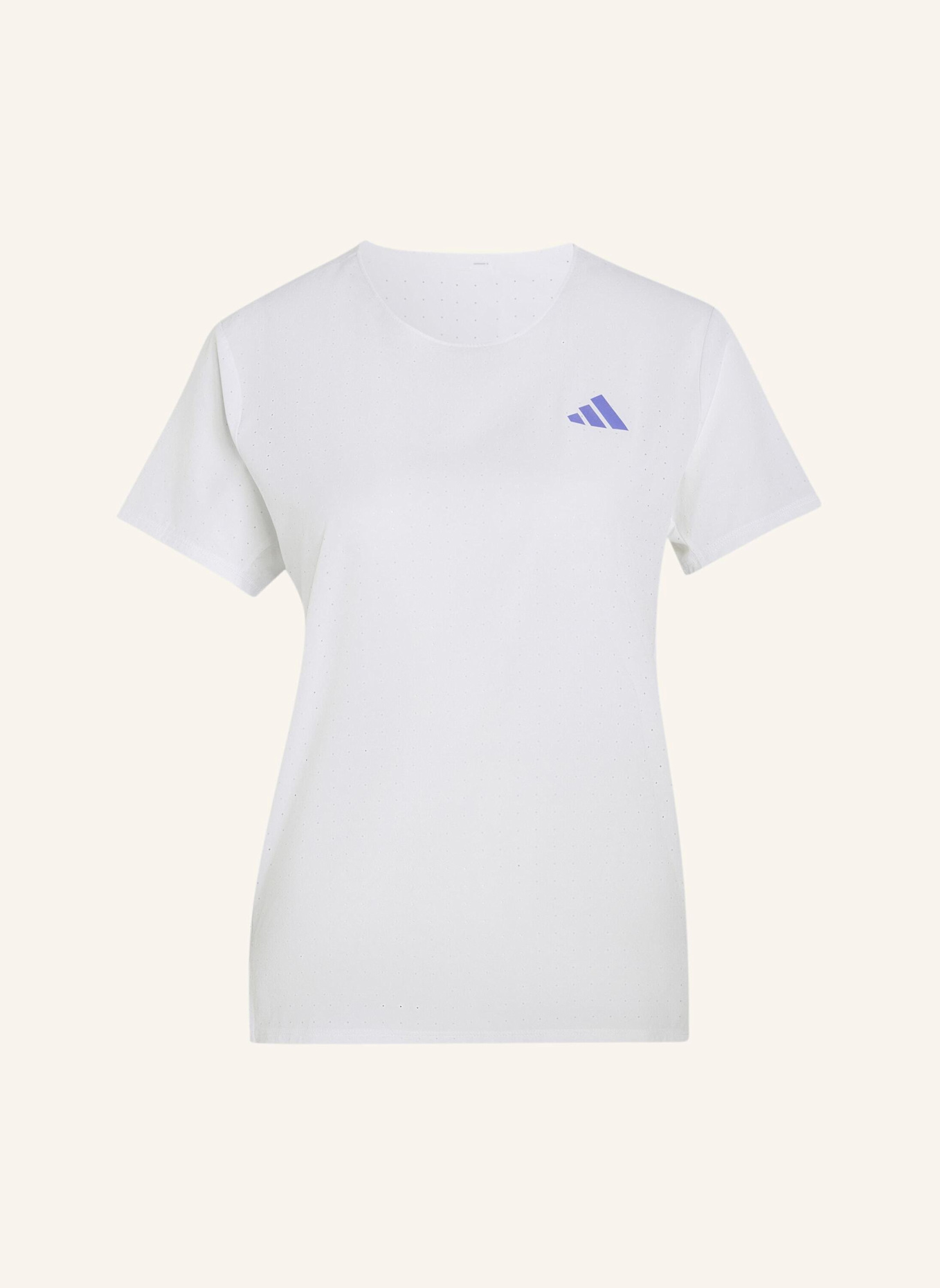 adidas Funktionsshirt ADIZERO: WEISS
