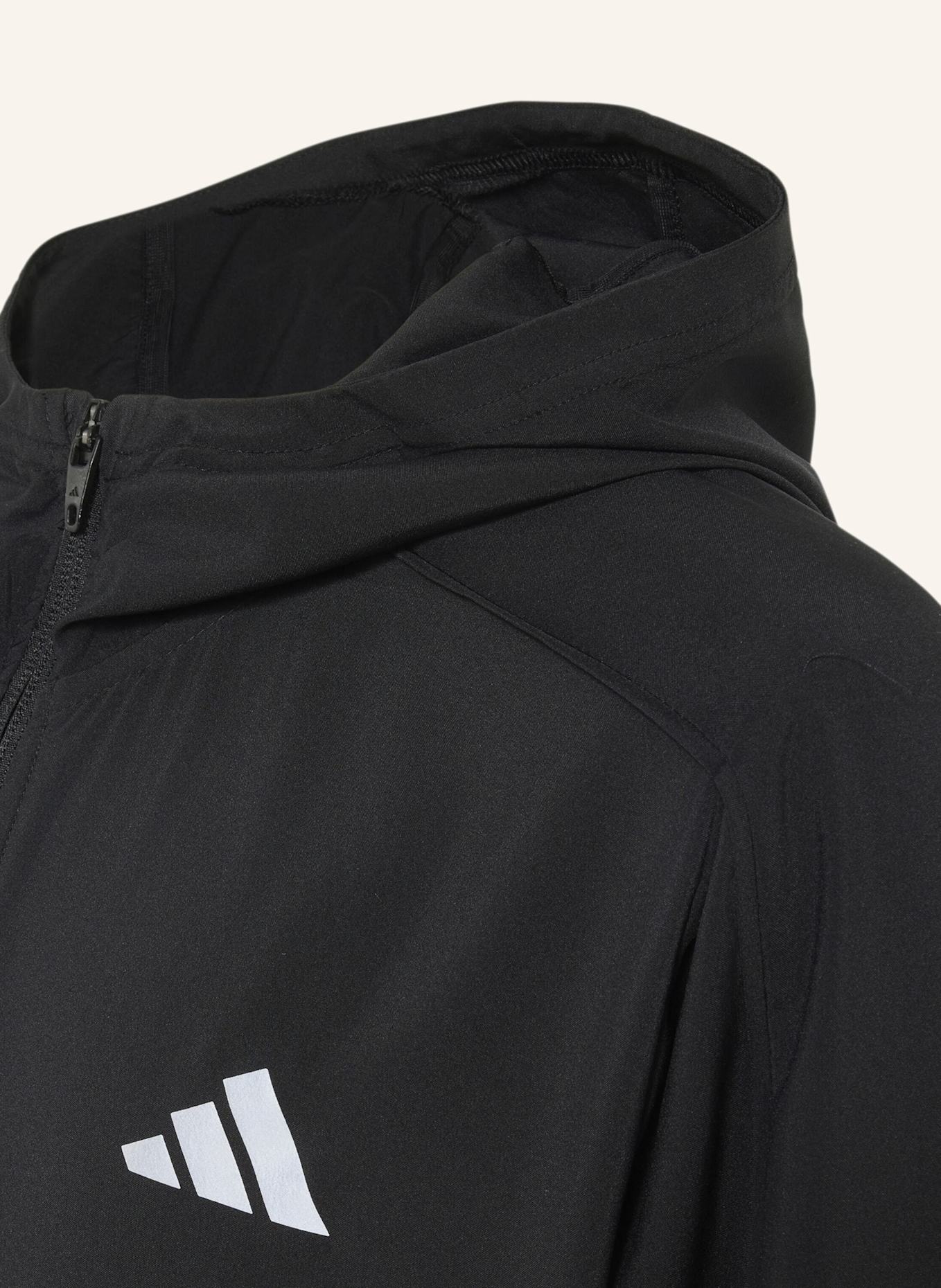 adidas TECH APPAREL TRACK TOP: SCHWARZ