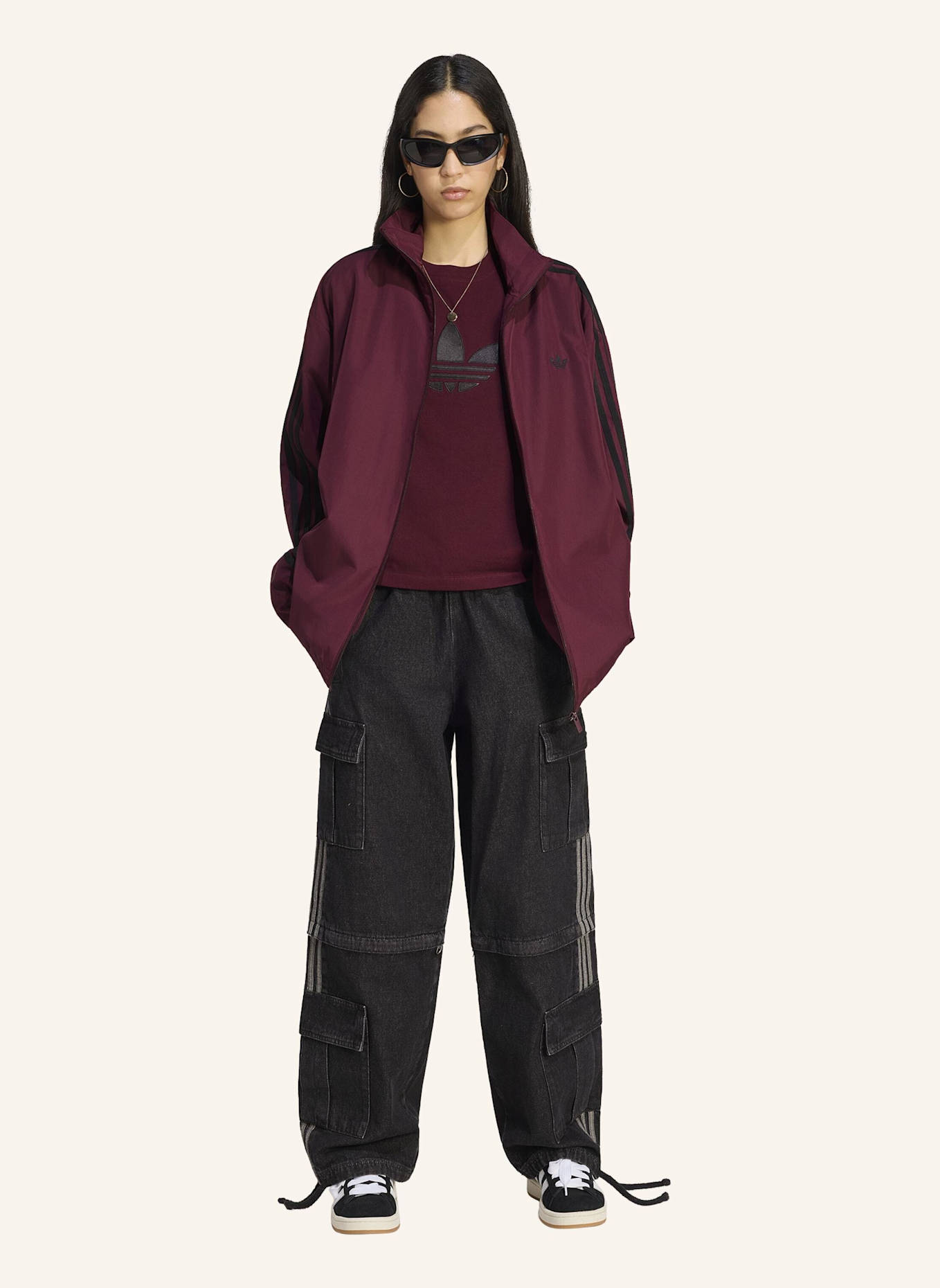 adidas Originals FIREBIRD ADILENIUM ORIGINALS JACKE: SCHWARZ