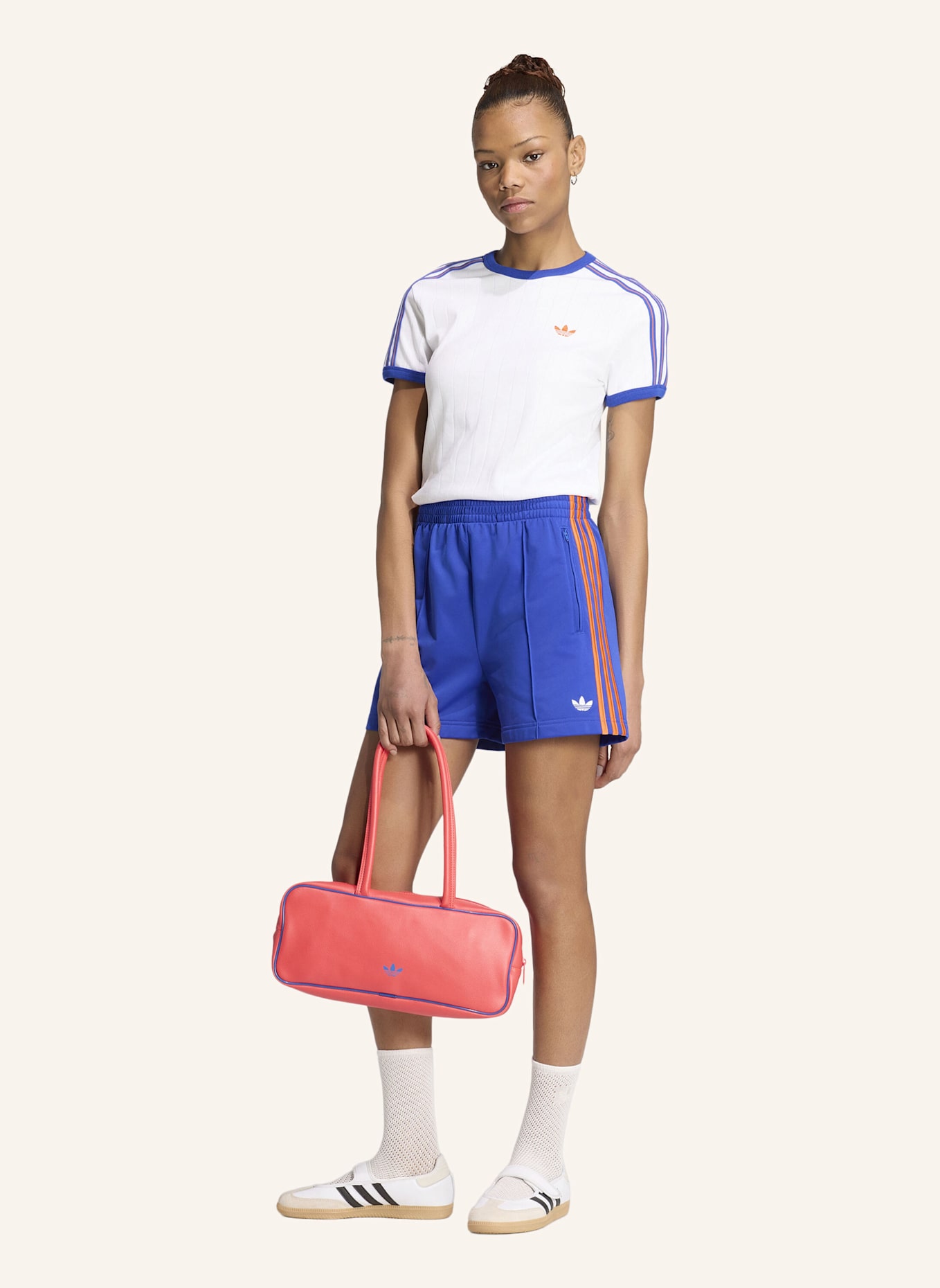 adidas Originals Shorts FIREBIRD: ORANGE