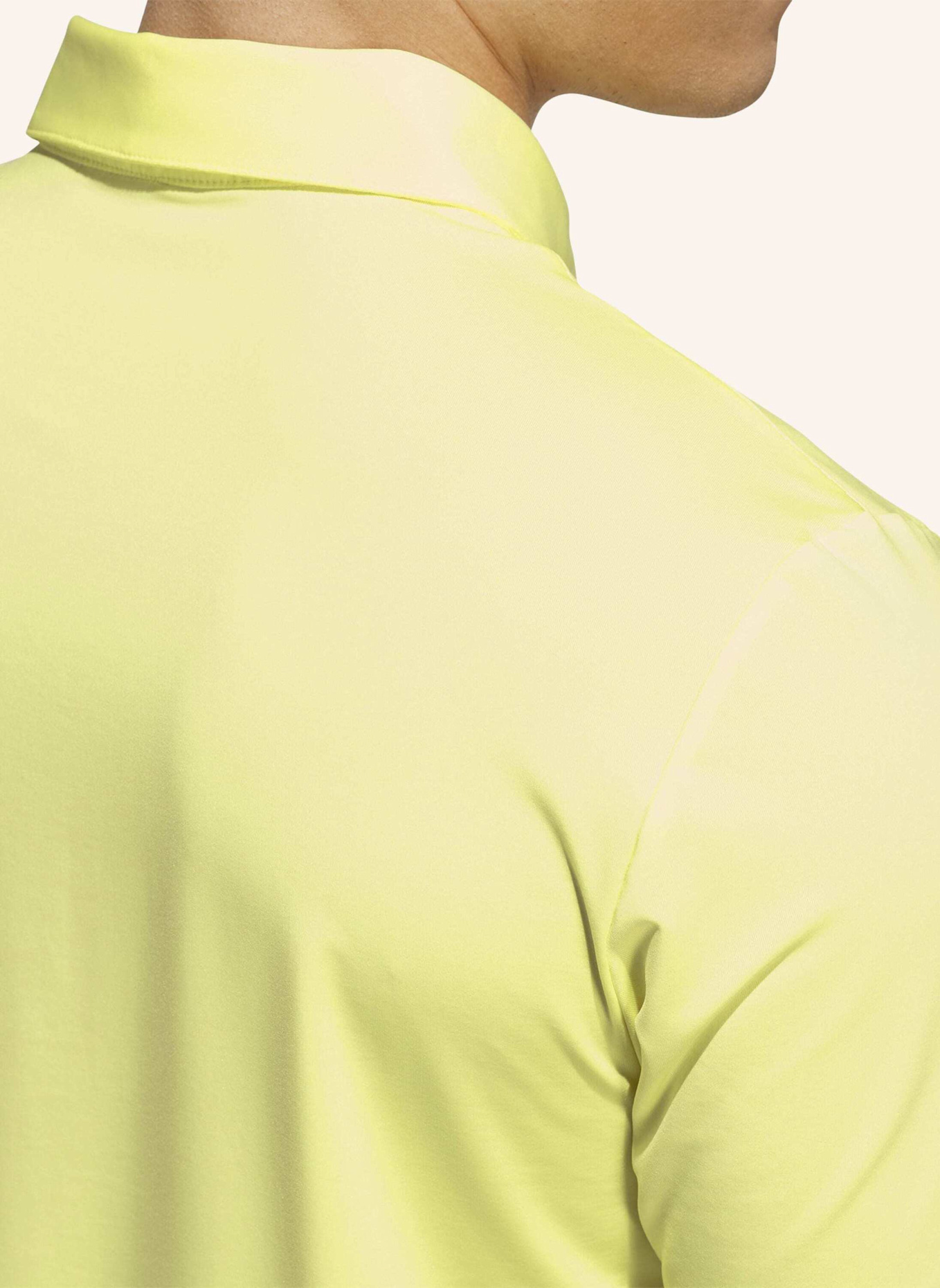 adidas ULTIMATE365 SOLID POLOSHIRT: GELB