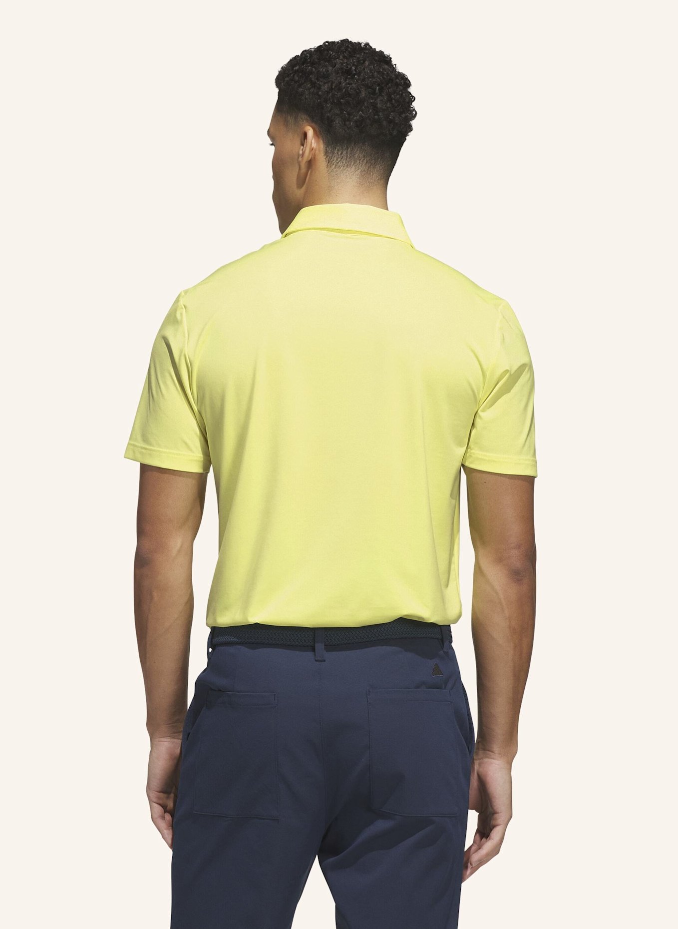 adidas ULTIMATE365 SOLID POLOSHIRT: GELB