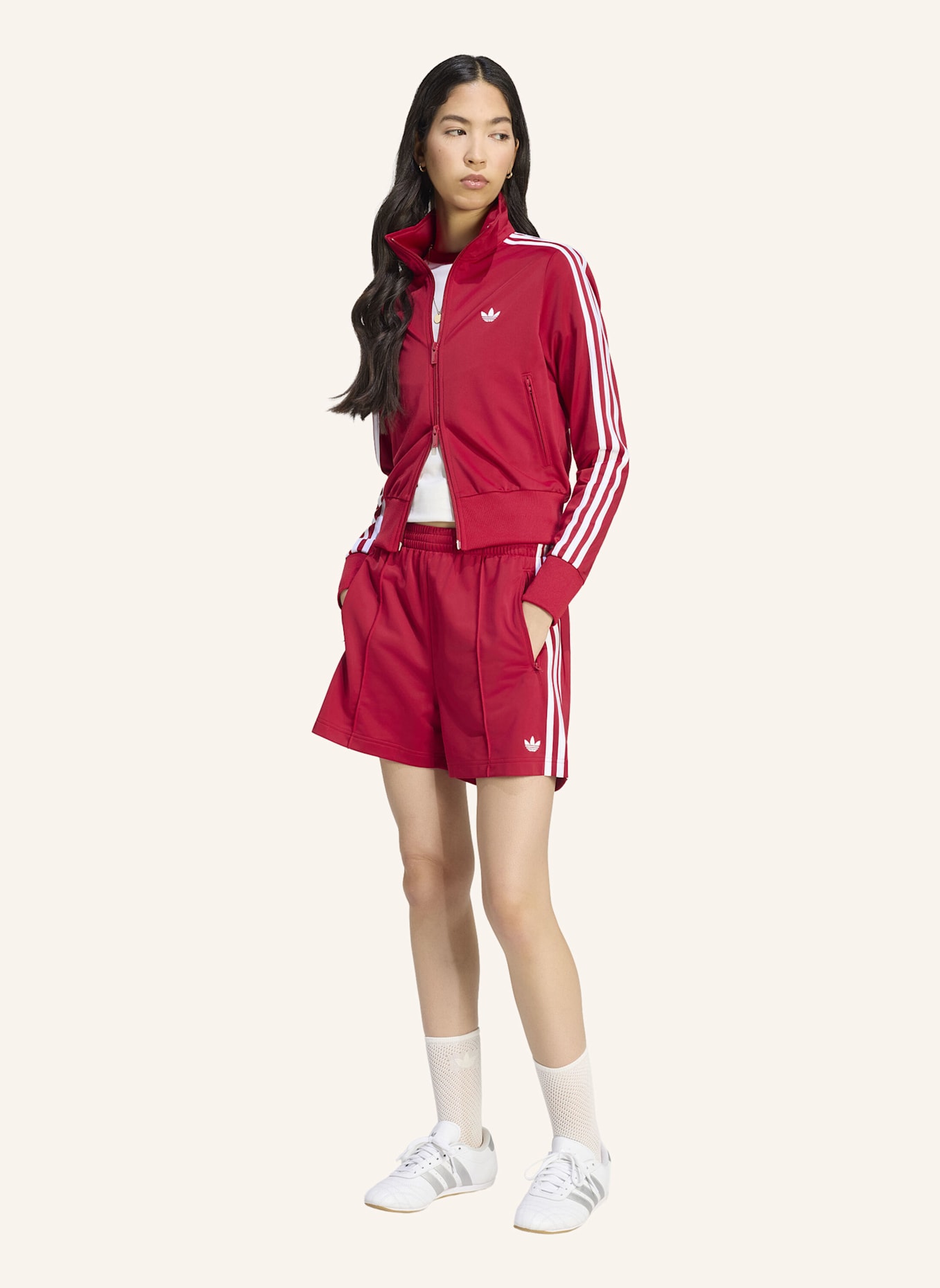 adidas Originals Shorts FIREBIRD: WEISS