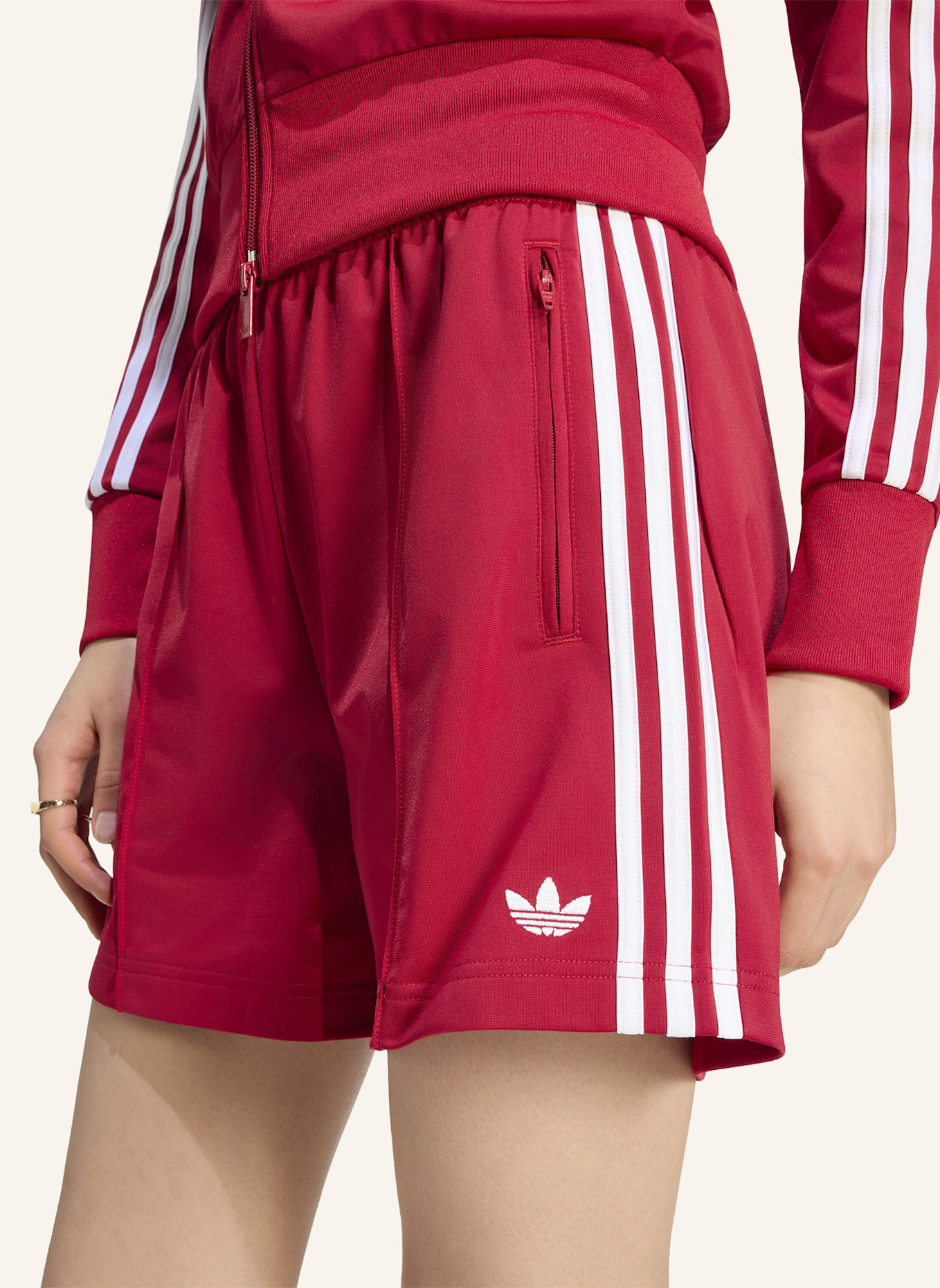 adidas Originals Shorts FIREBIRD: WEISS