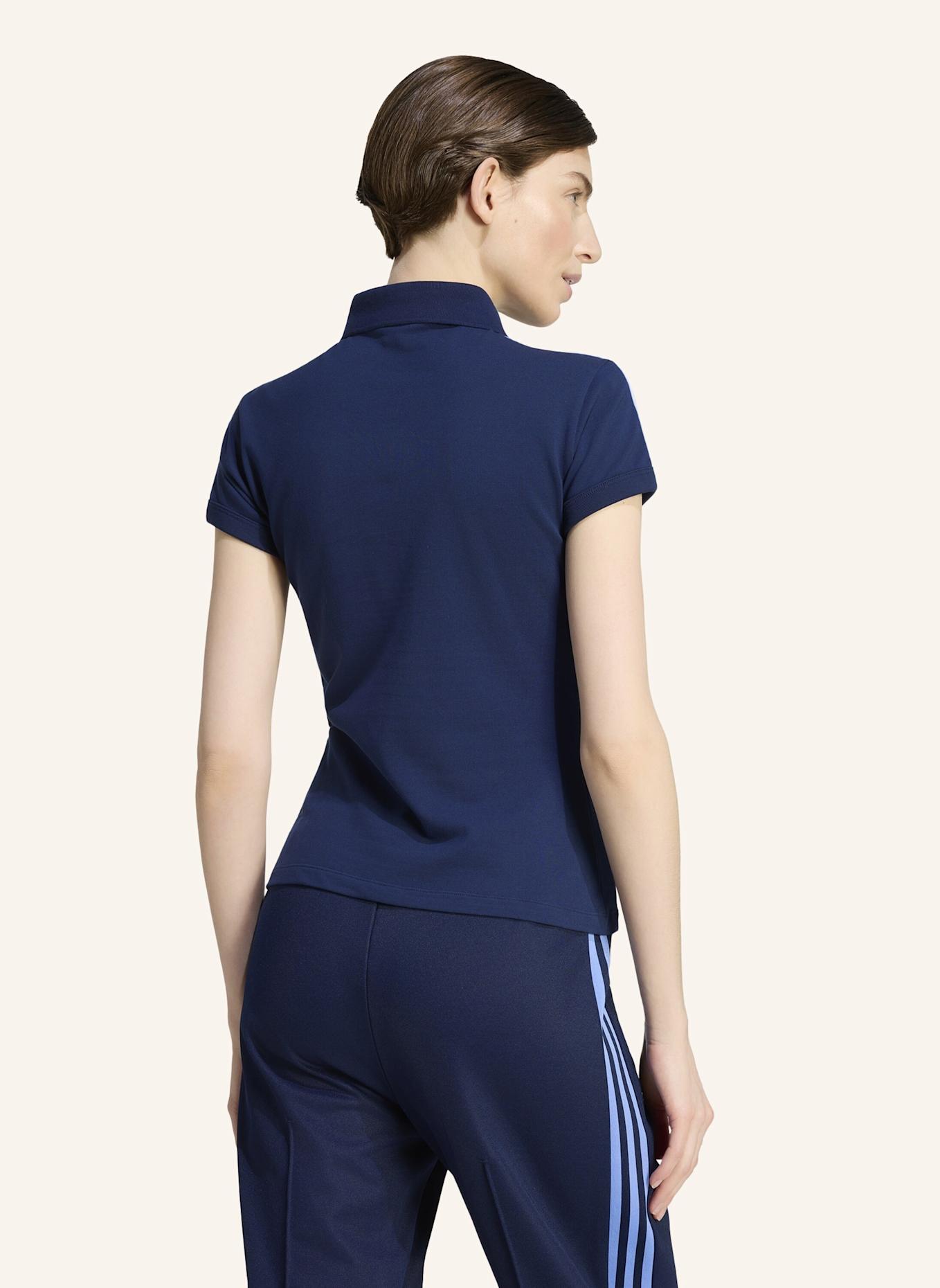 adidas Originals 3-STREIFEN POLOSHIRT: BLAU