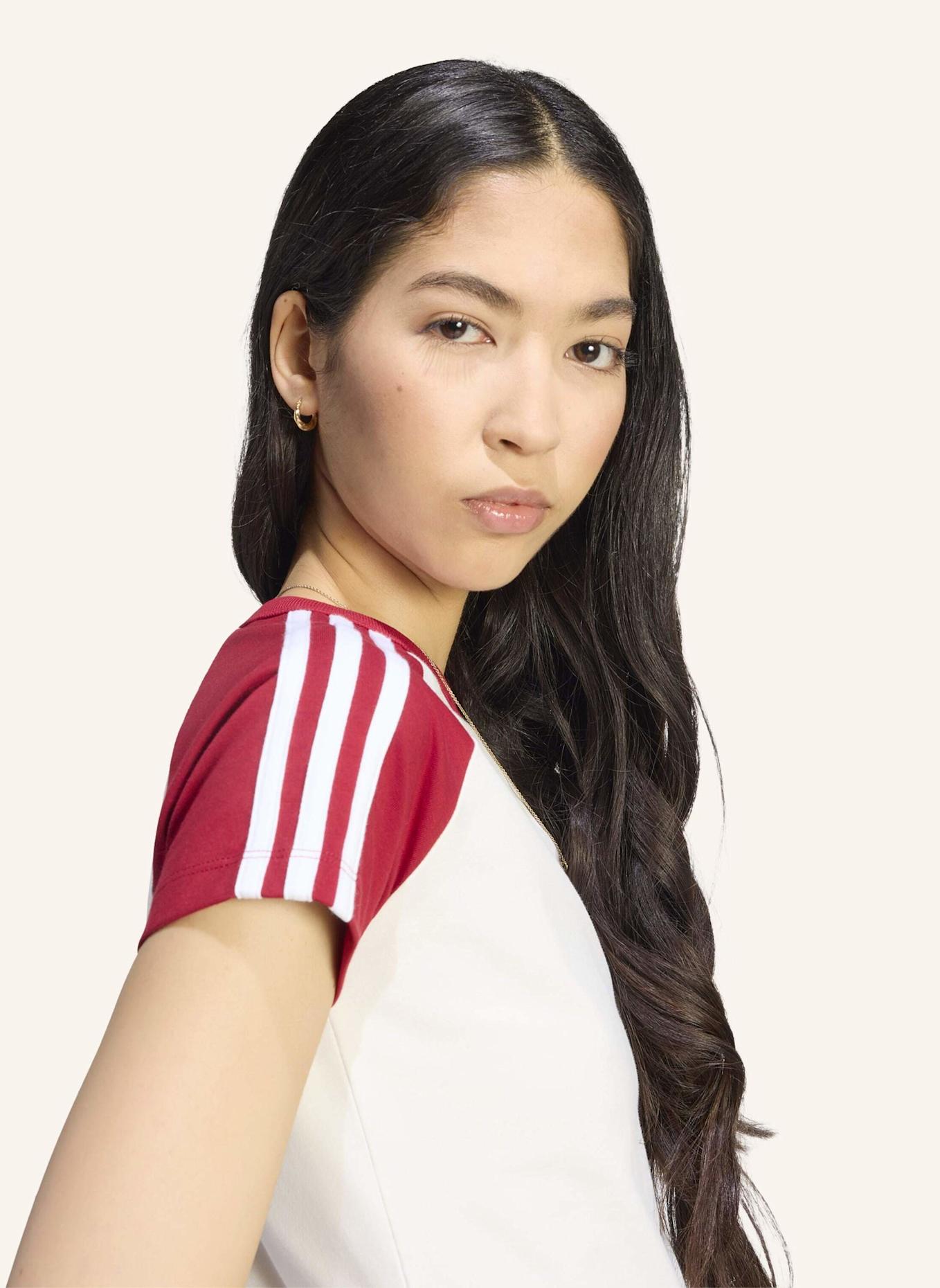 adidas Originals SST T-SHIRT: WEISS/ ROT
