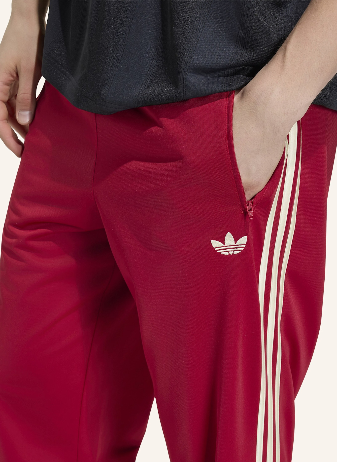 adidas Originals Track Pants FIREBIRD: ROT/ CREME