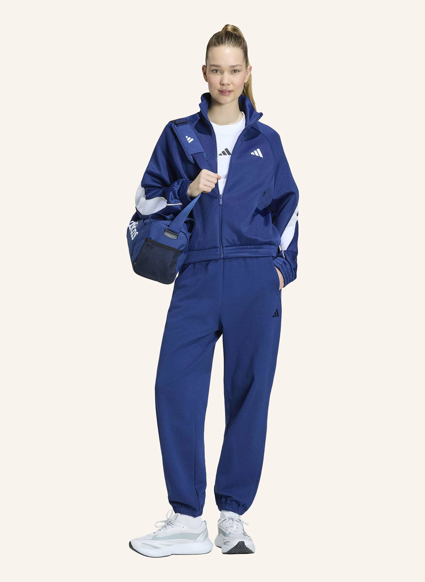 adidas STADIUM TRAININGSJACKE: BLAU
